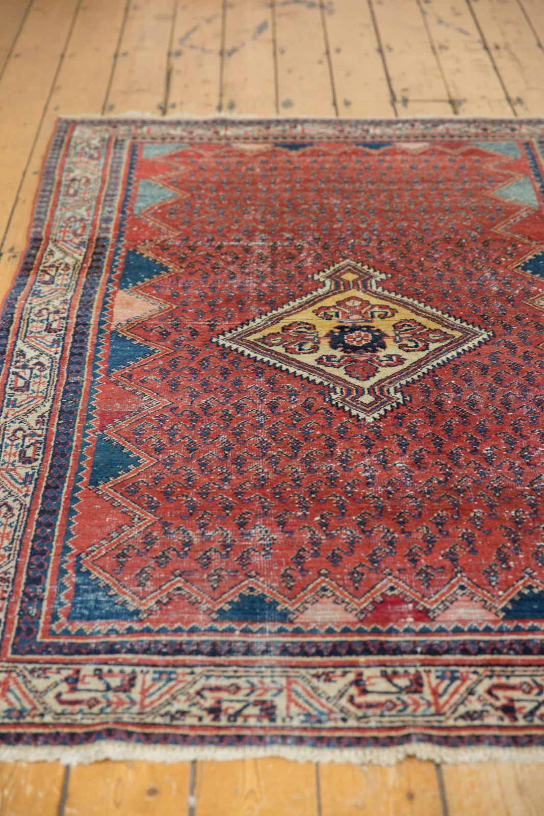4x7 Vintage Serbend Rug - Image 5