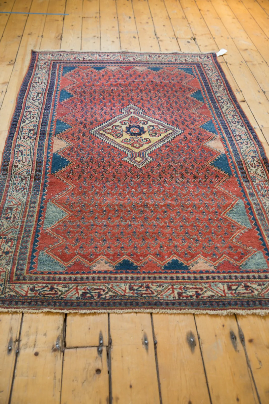 4x7 Vintage Serbend Rug - Image 9