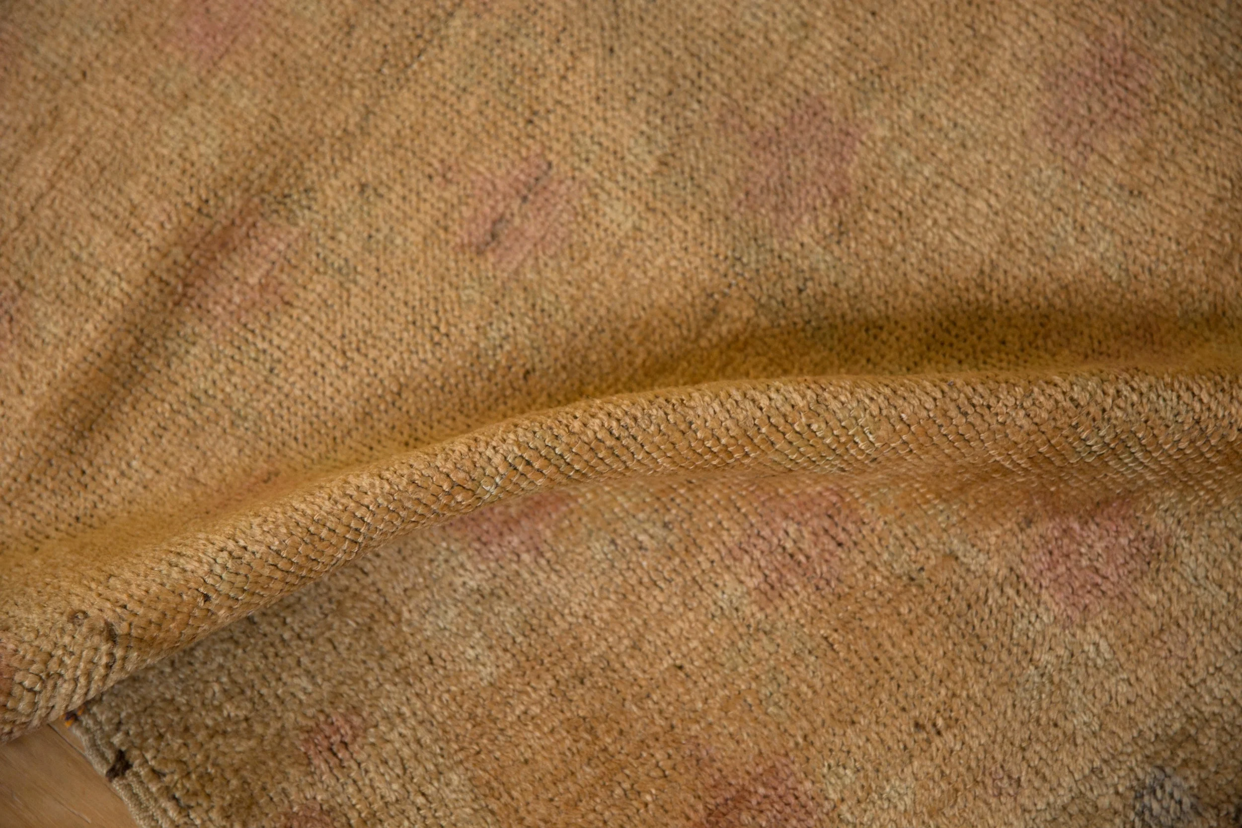 4x8.5 Vintage Distressed Oushak Rug Runner - Image 11