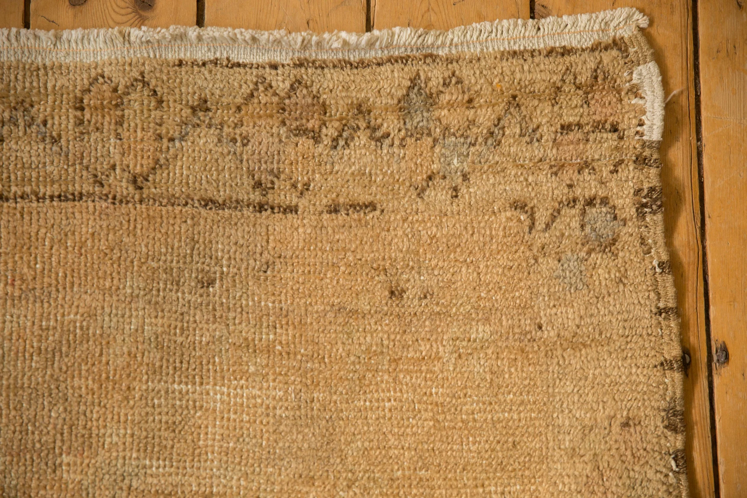 4x8.5 Vintage Distressed Oushak Rug Runner - Image 3