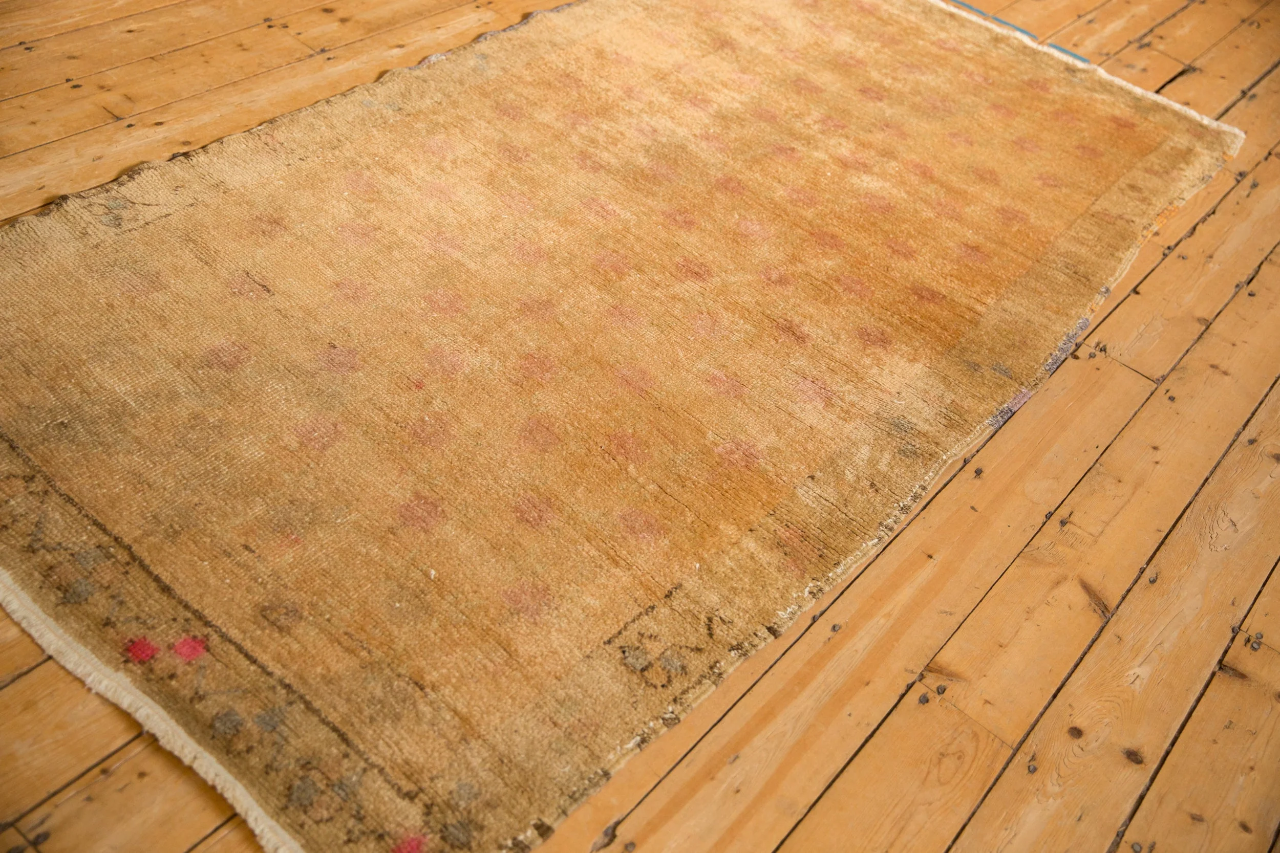 4x8.5 Vintage Distressed Oushak Rug Runner - Image 6