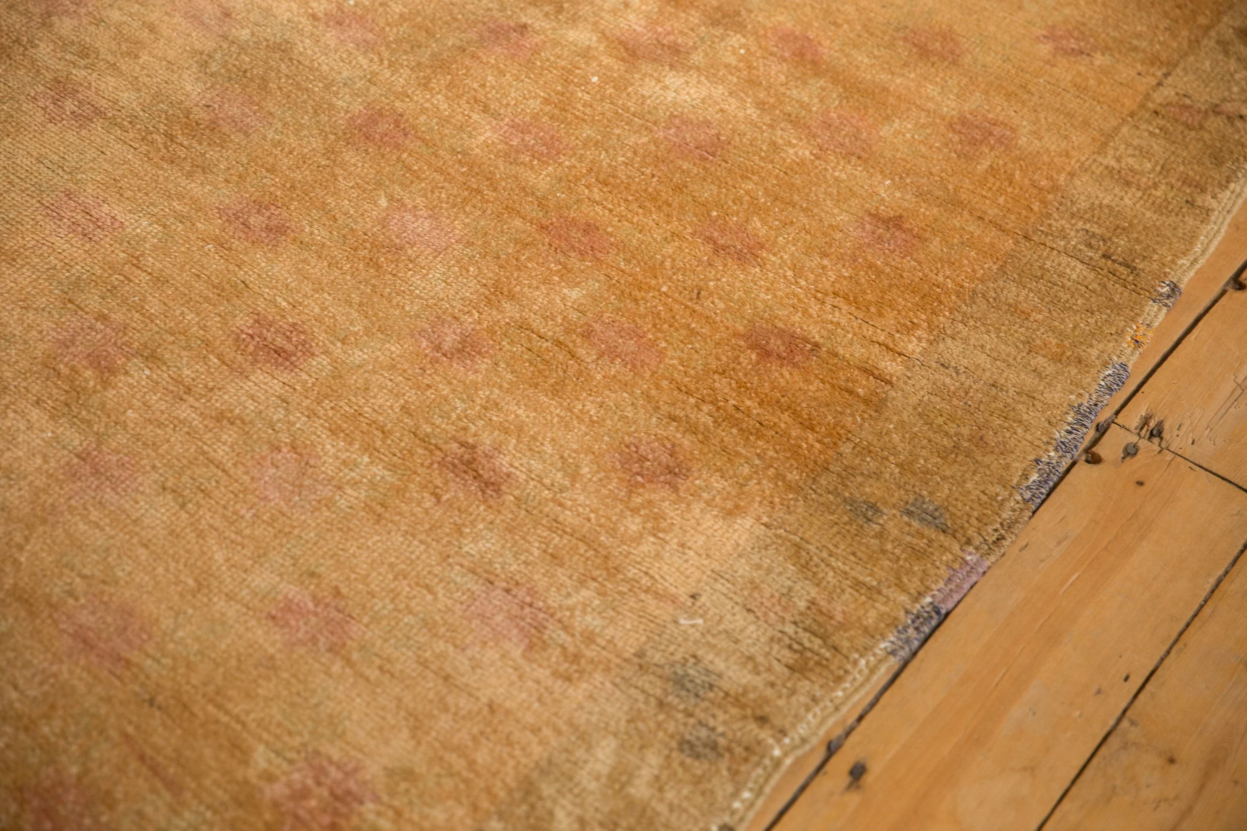 4x8.5 Vintage Distressed Oushak Rug Runner - Image 7