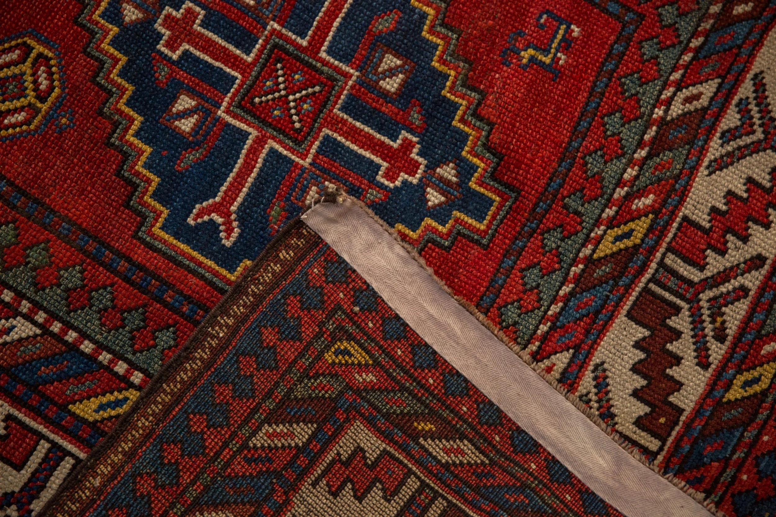 4x8 Antique Kazak Rug Runner - Image 11