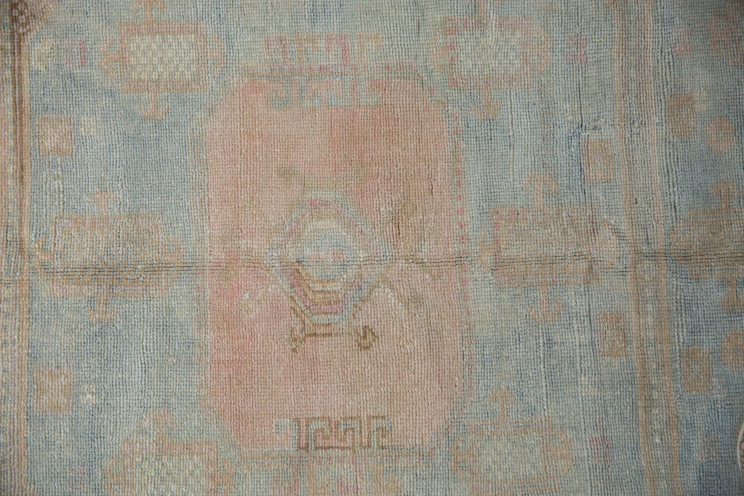 4x8 Vintage Distressed Oushak Rug Runner - Image 10