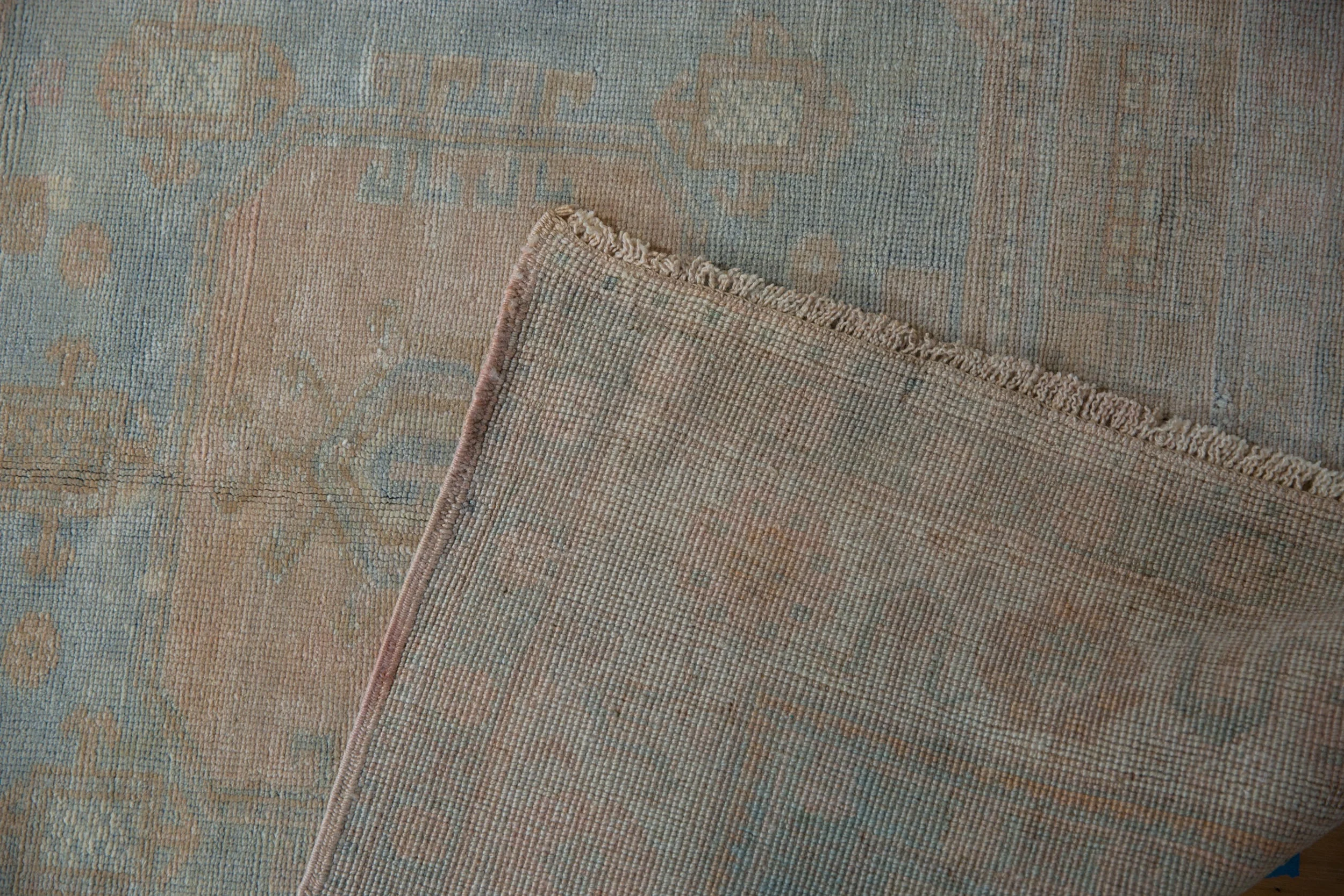4x8 Vintage Distressed Oushak Rug Runner - Image 9