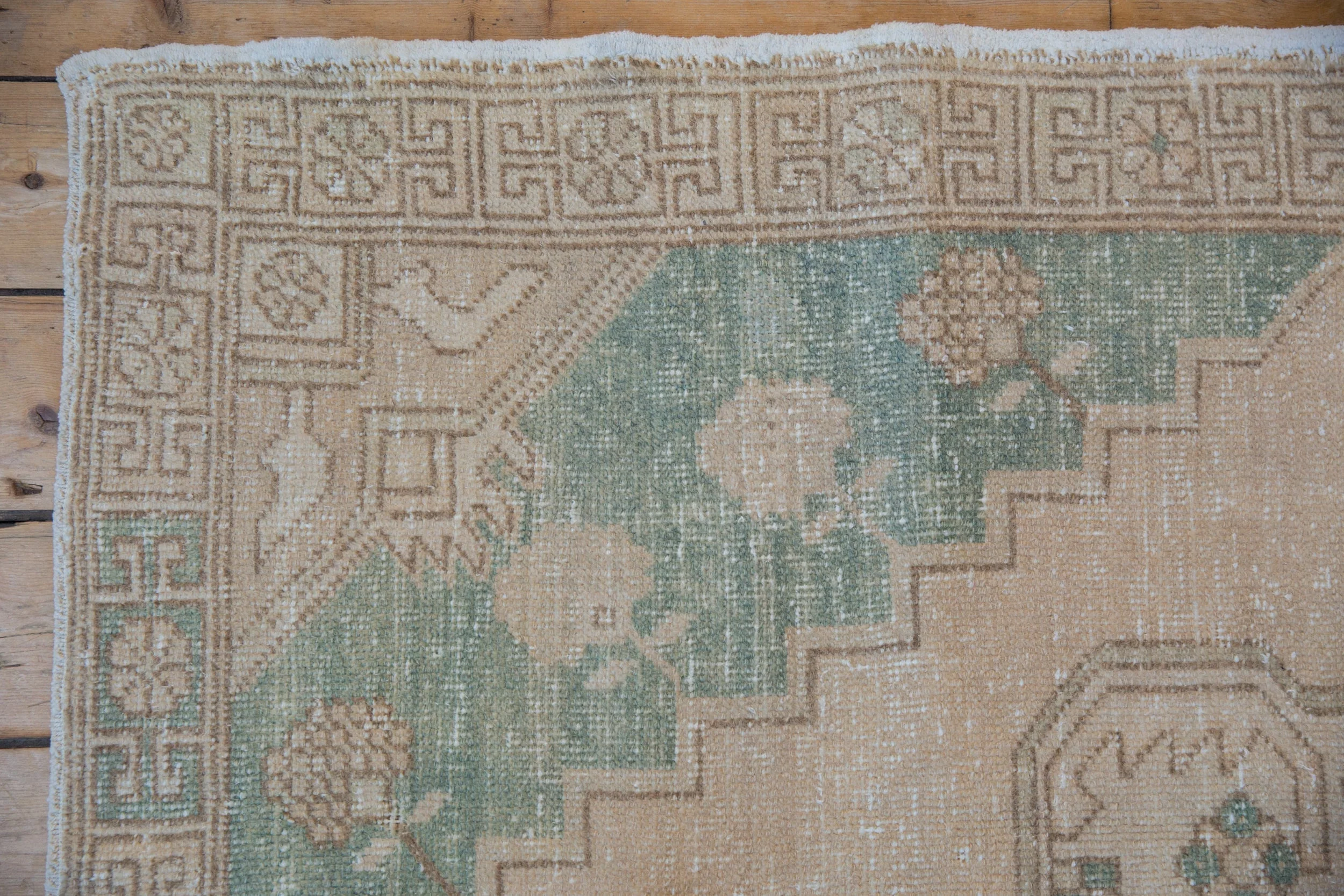 4x8 Vintage Distressed Oushak Rug Runner - Image 3
