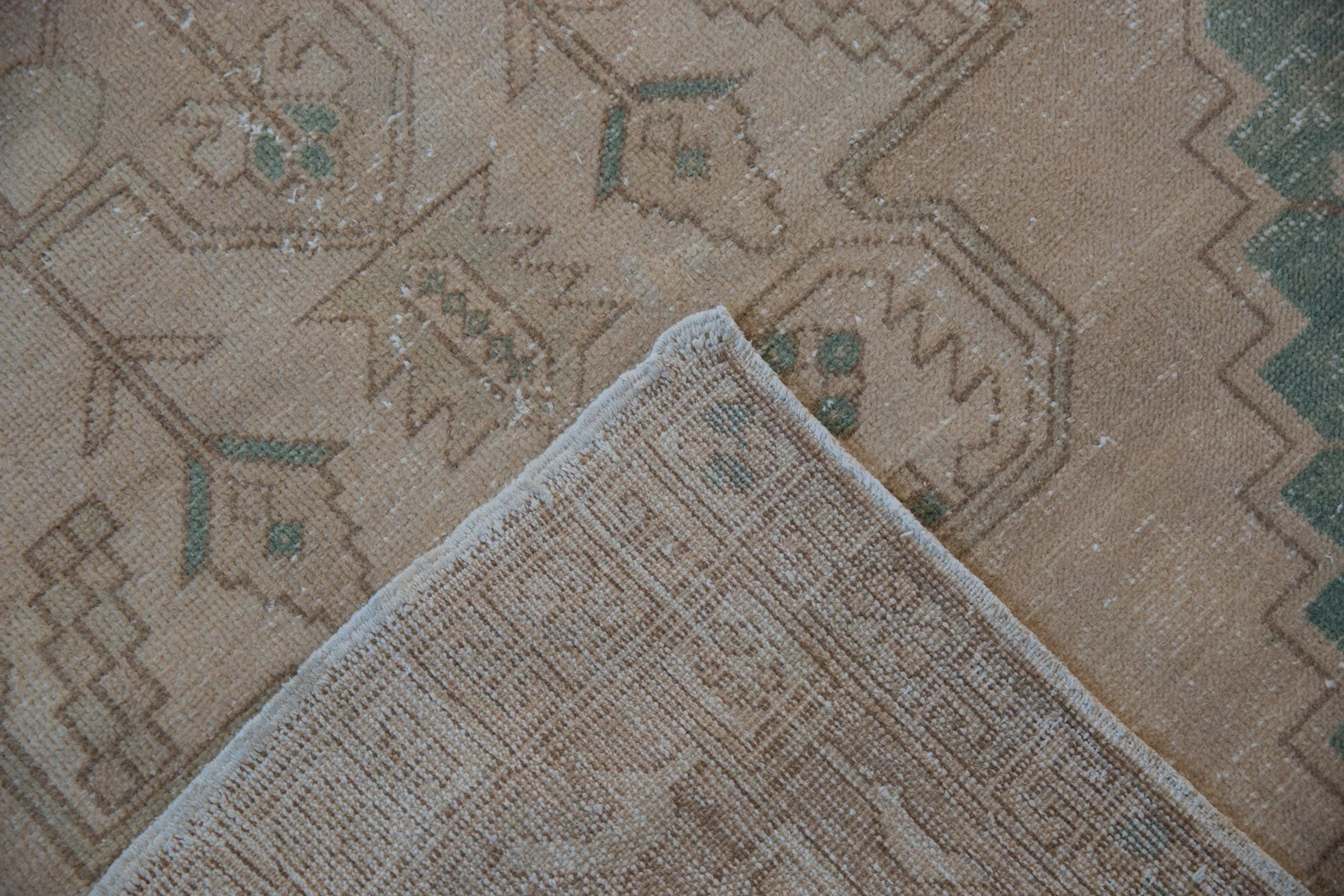 4x8 Vintage Distressed Oushak Rug Runner - Image 9