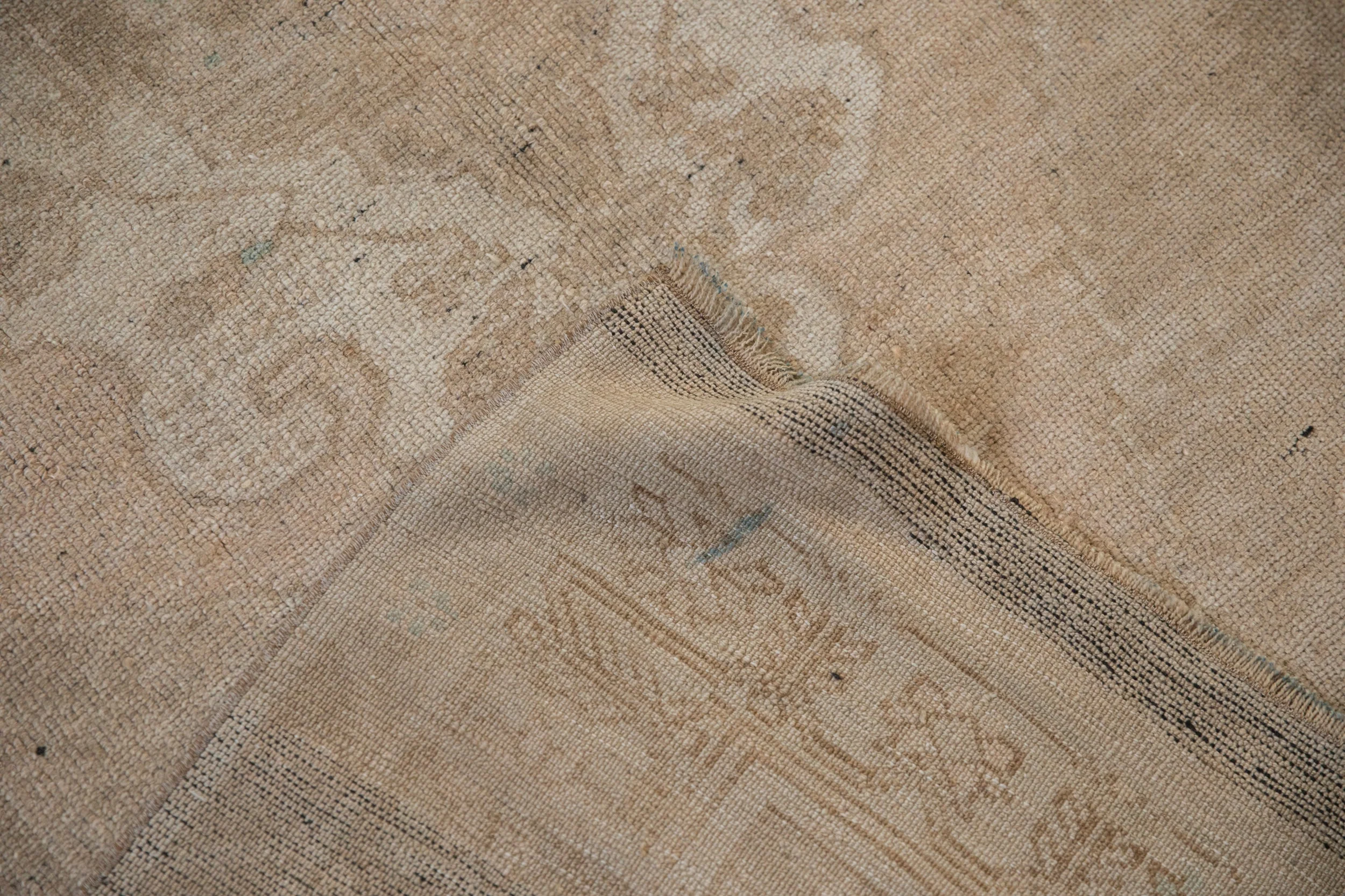4x8 Vintage Distressed Oushak Rug Runner - Image 11