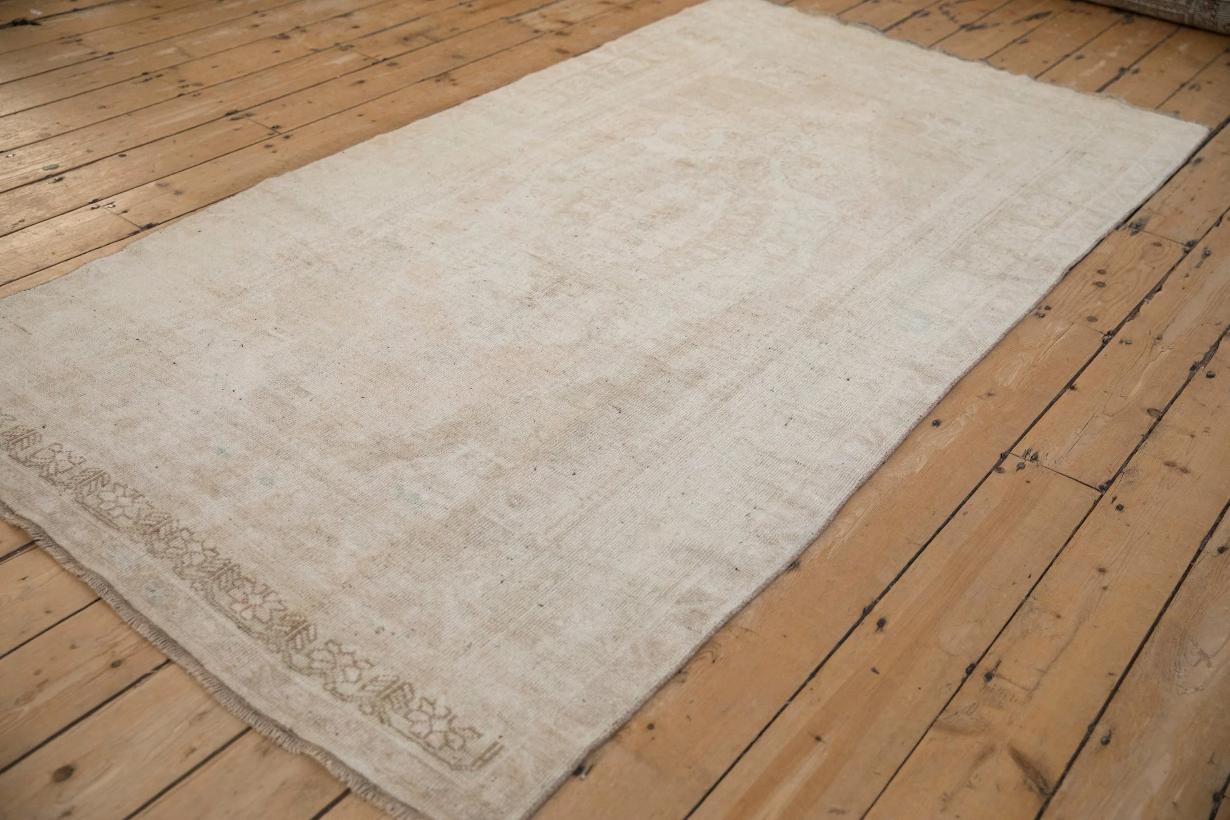 4x8 Vintage Distressed Oushak Rug Runner - Image 6