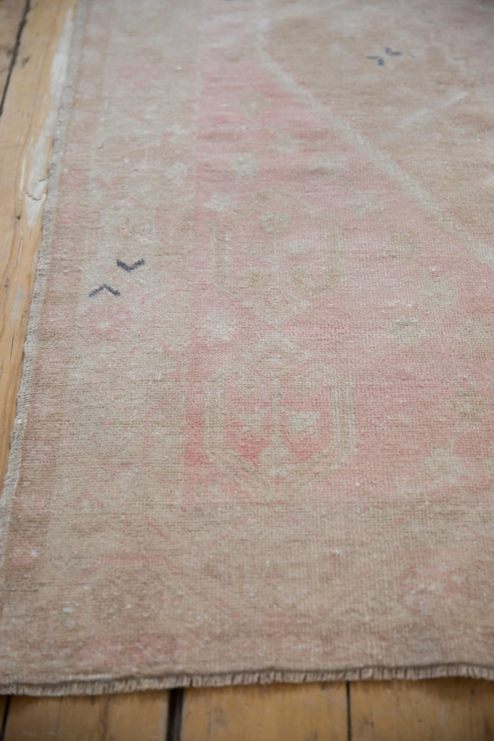 4x8 Vintage Distressed Oushak Rug Runner - Image 4