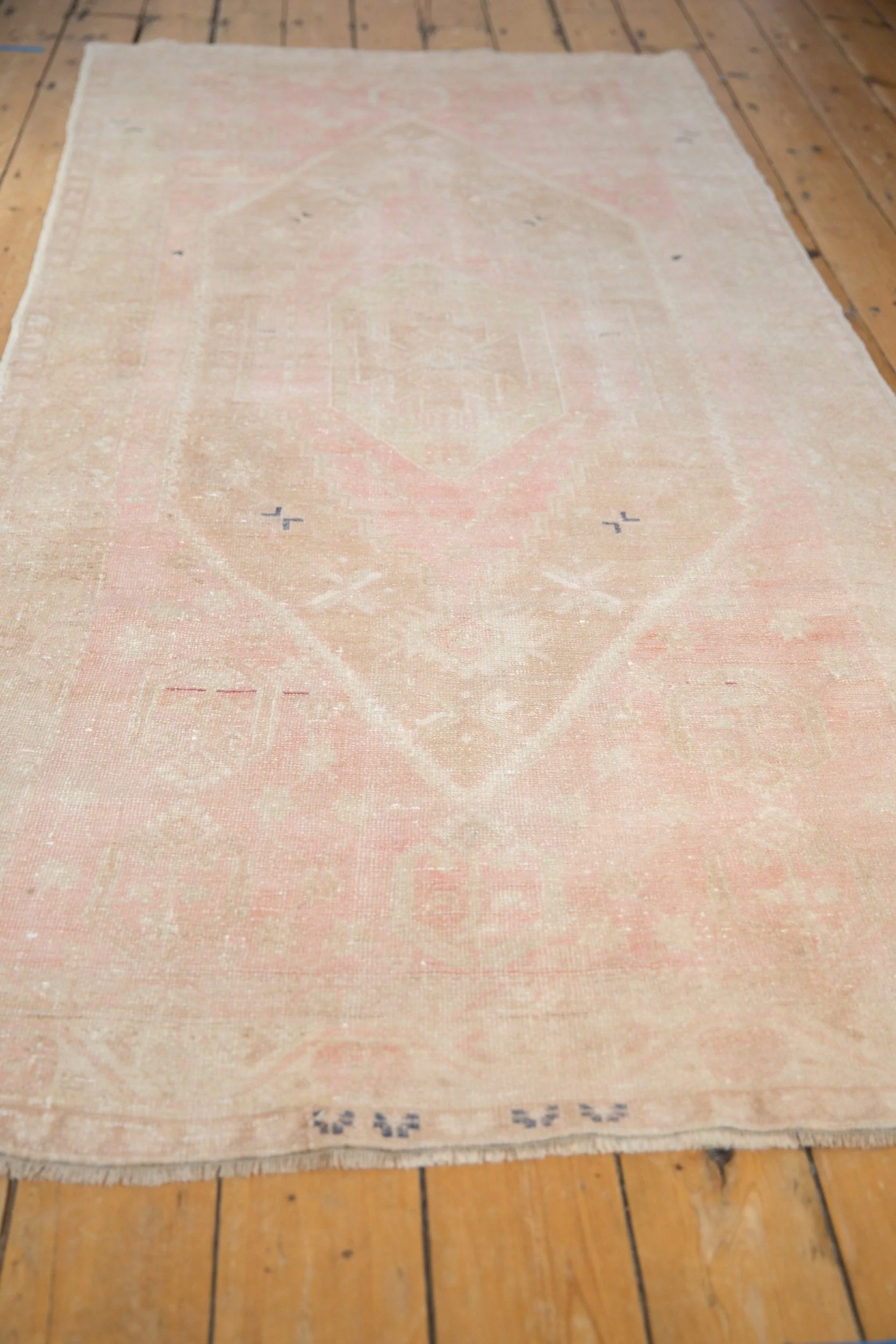 4x8 Vintage Distressed Oushak Rug Runner - Image 6