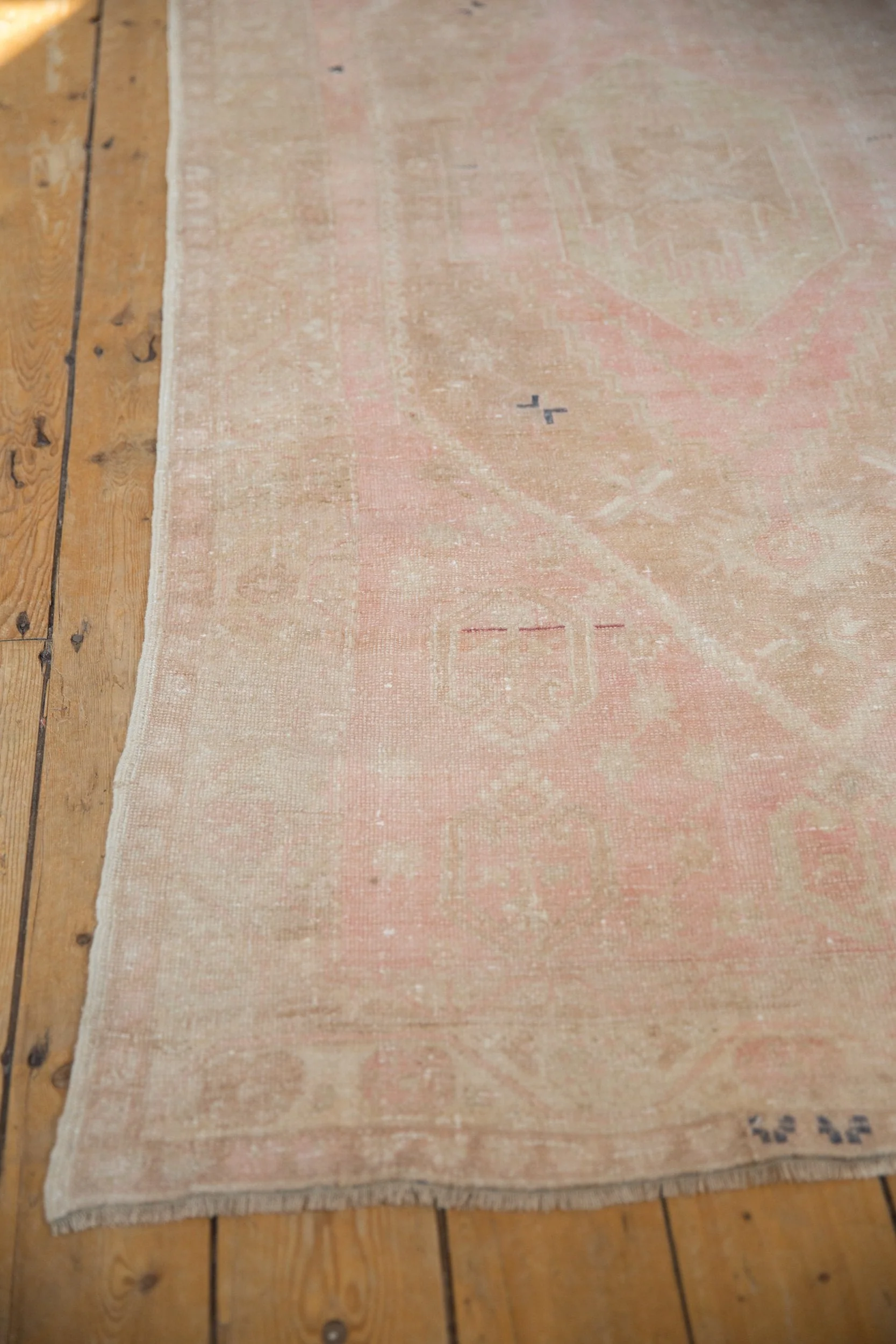 4x8 Vintage Distressed Oushak Rug Runner - Image 7