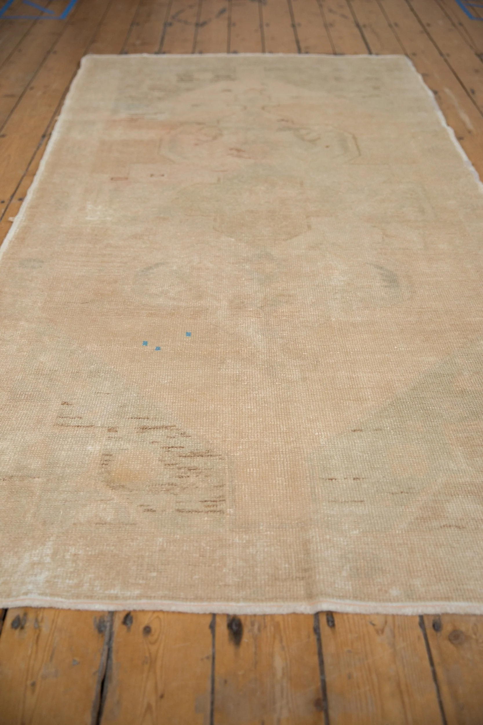 4x8 Vintage Distressed Oushak Rug Runner - Image 4