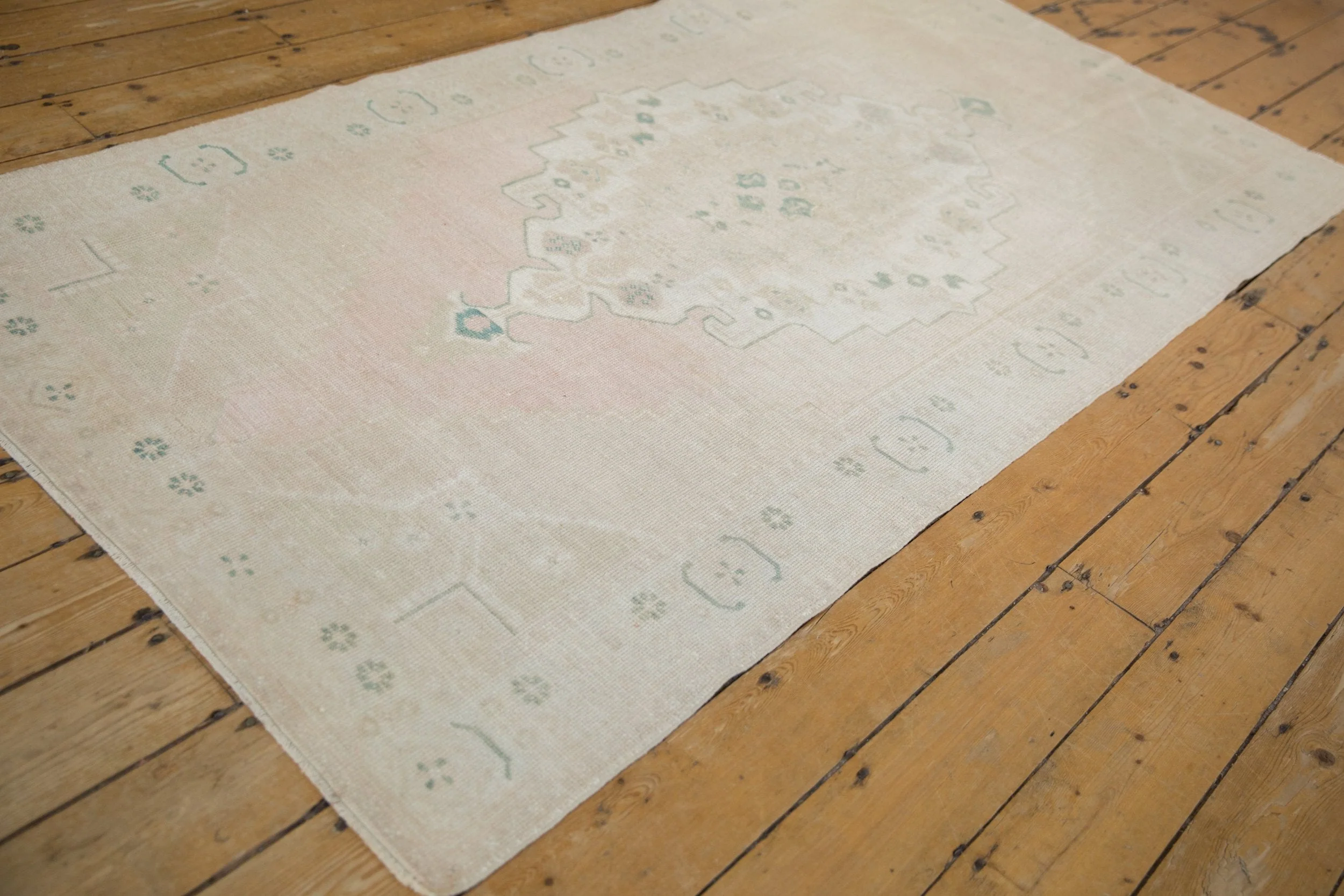 4x8 Vintage Distressed Oushak Rug Runner - Image 5