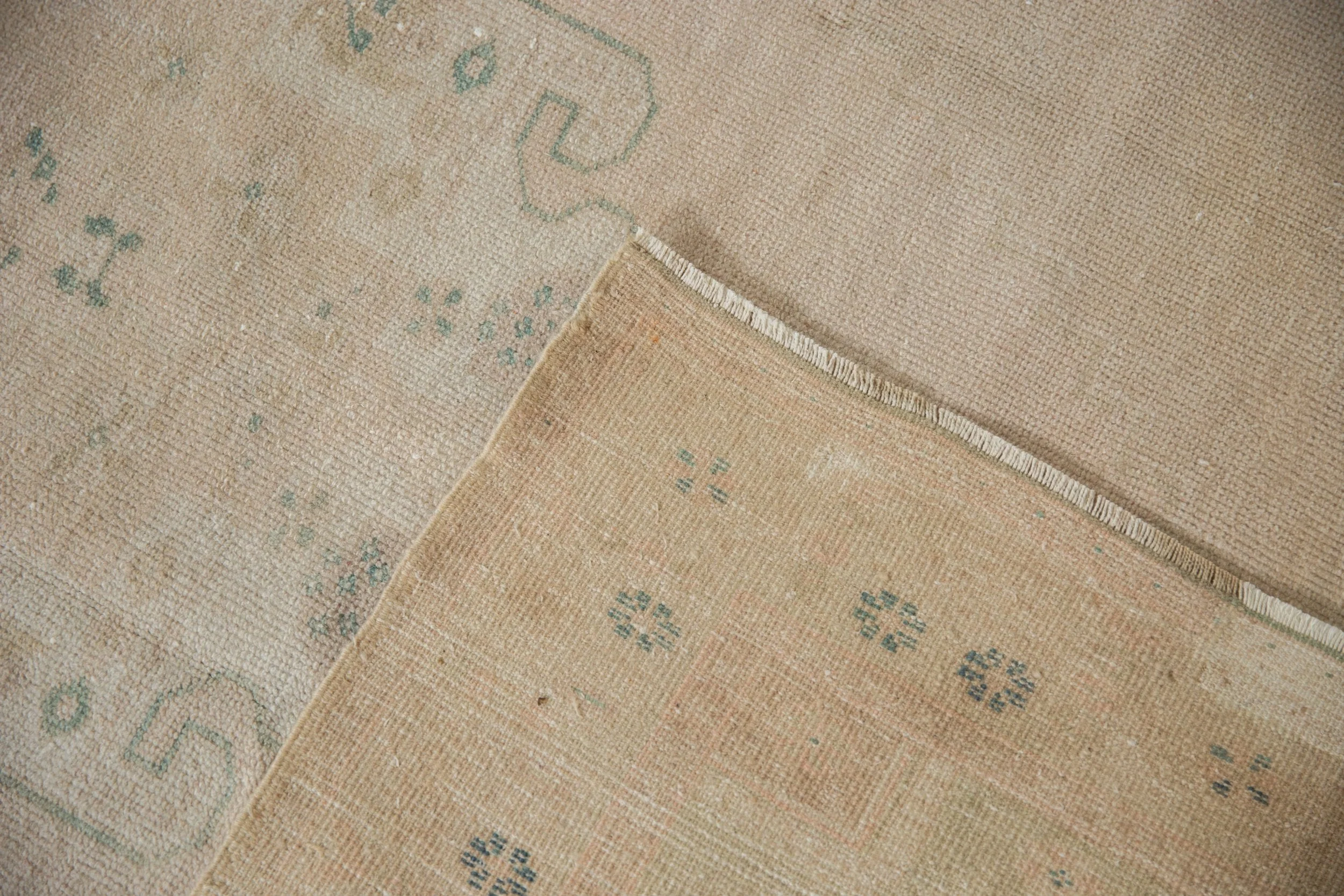 4x8 Vintage Distressed Oushak Rug Runner - Image 9