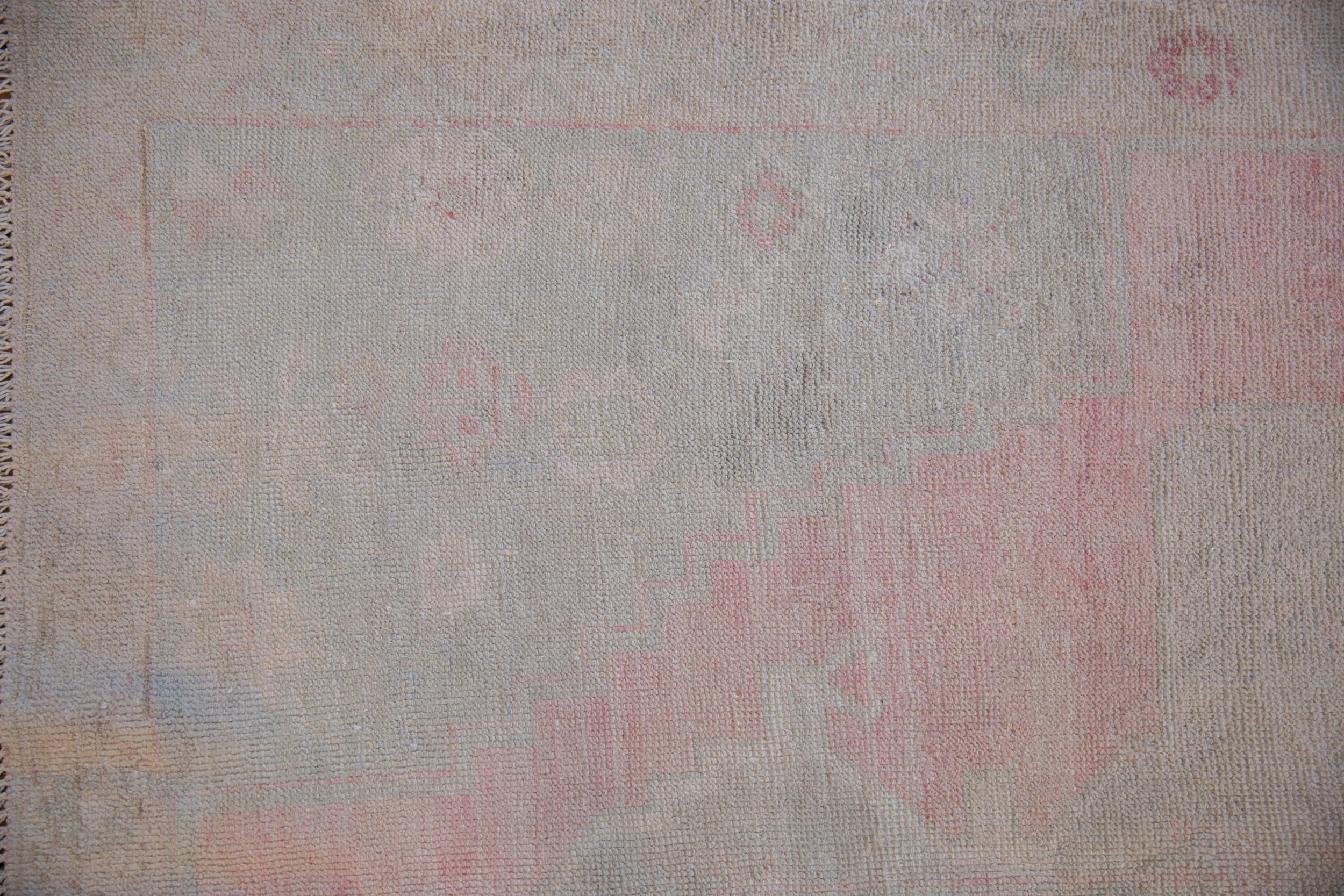 4x8 Vintage Distressed Oushak Rug Runner - Image 3