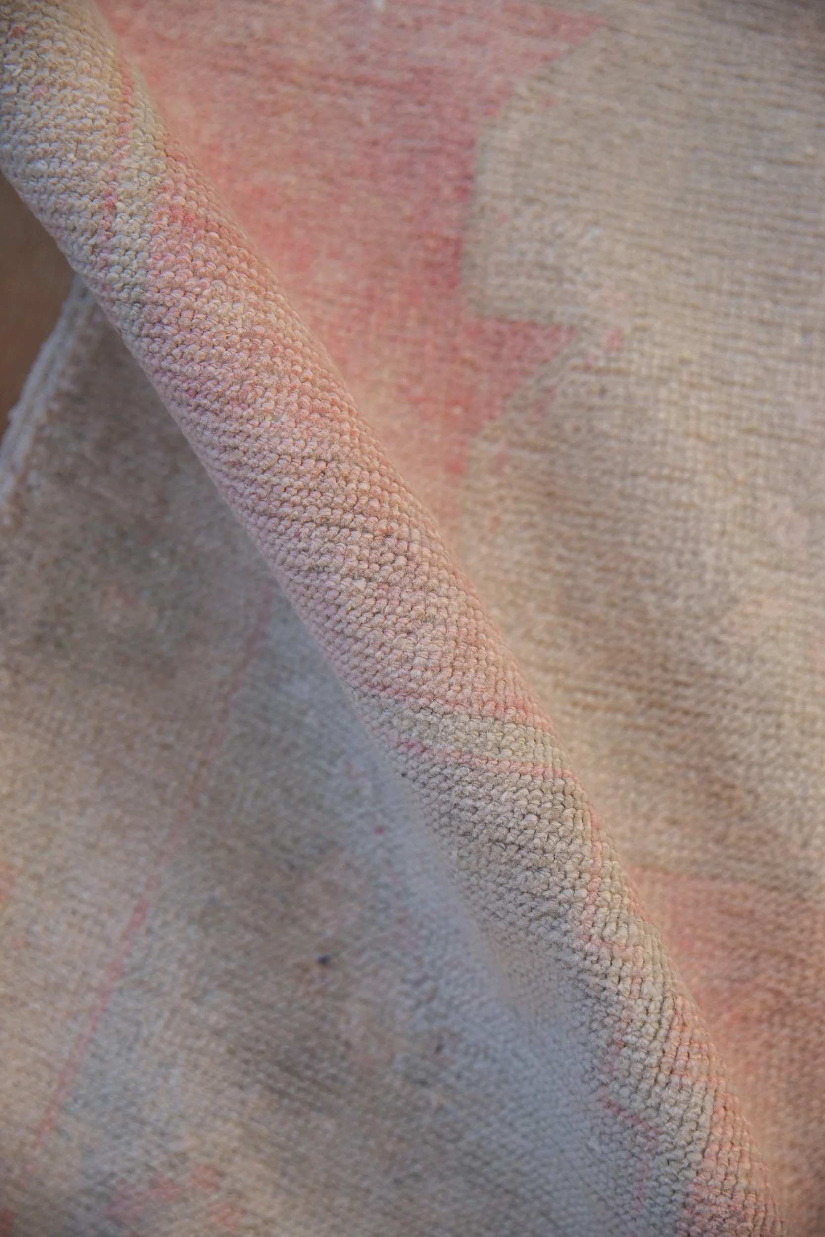4x8 Vintage Distressed Oushak Rug Runner - Image 7