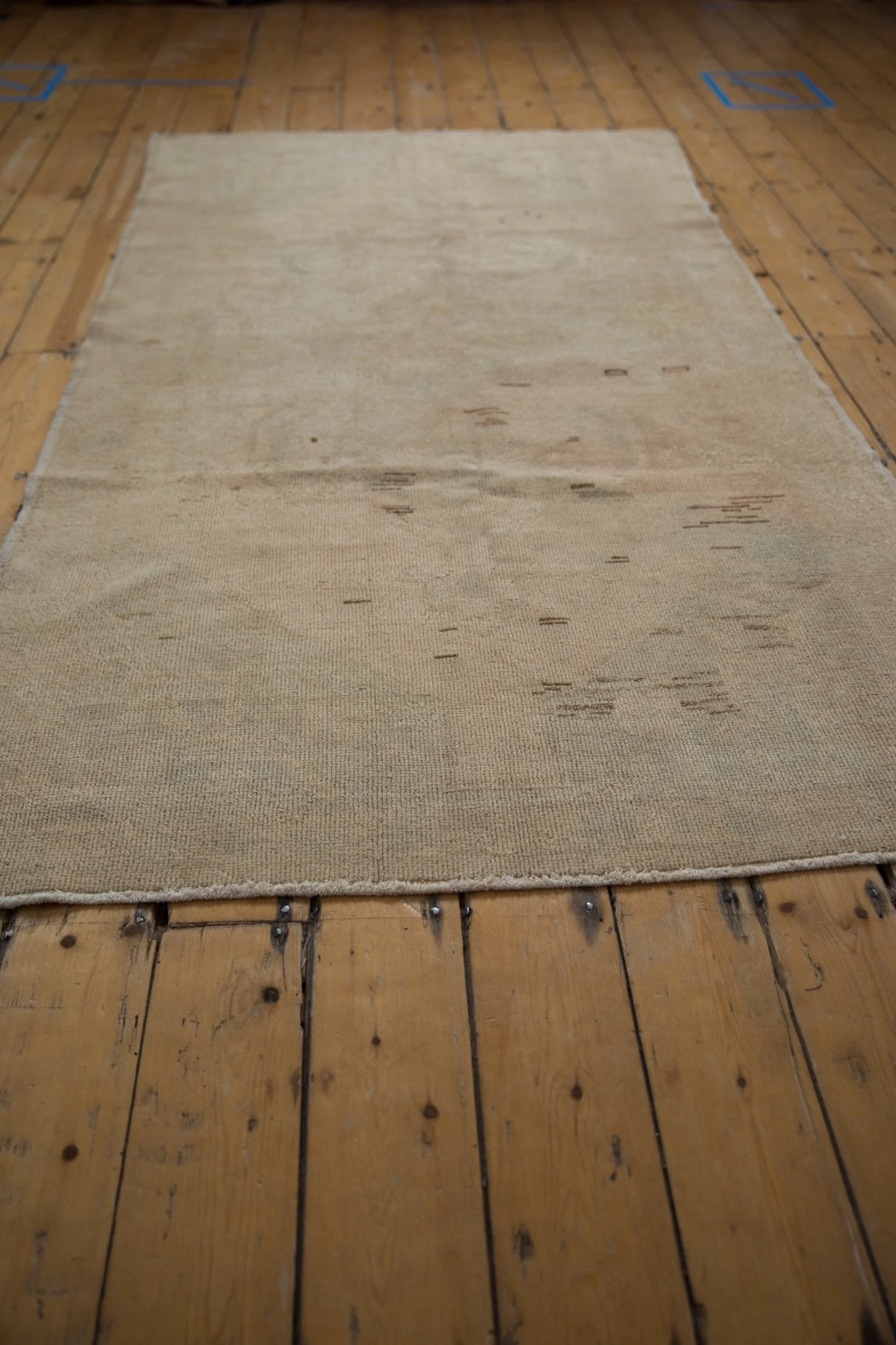 4x8 Vintage Distressed Oushak Rug Runner - Image 9