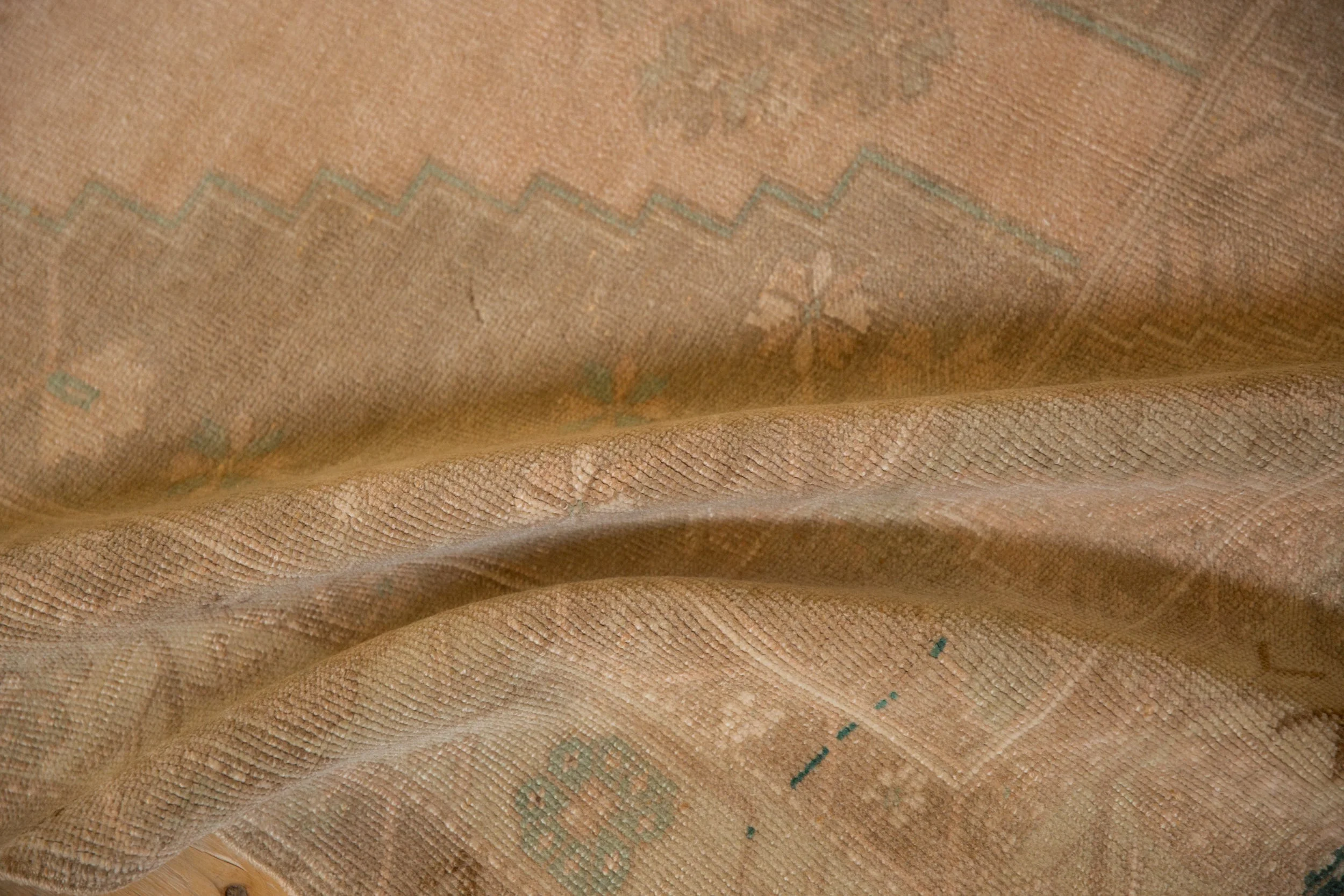 4x9 Vintage Distressed Oushak Rug Runner - Image 10