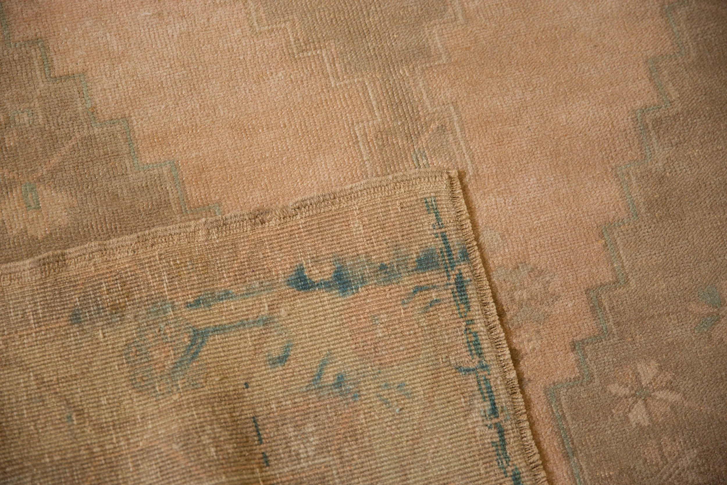 4x9 Vintage Distressed Oushak Rug Runner - Image 11