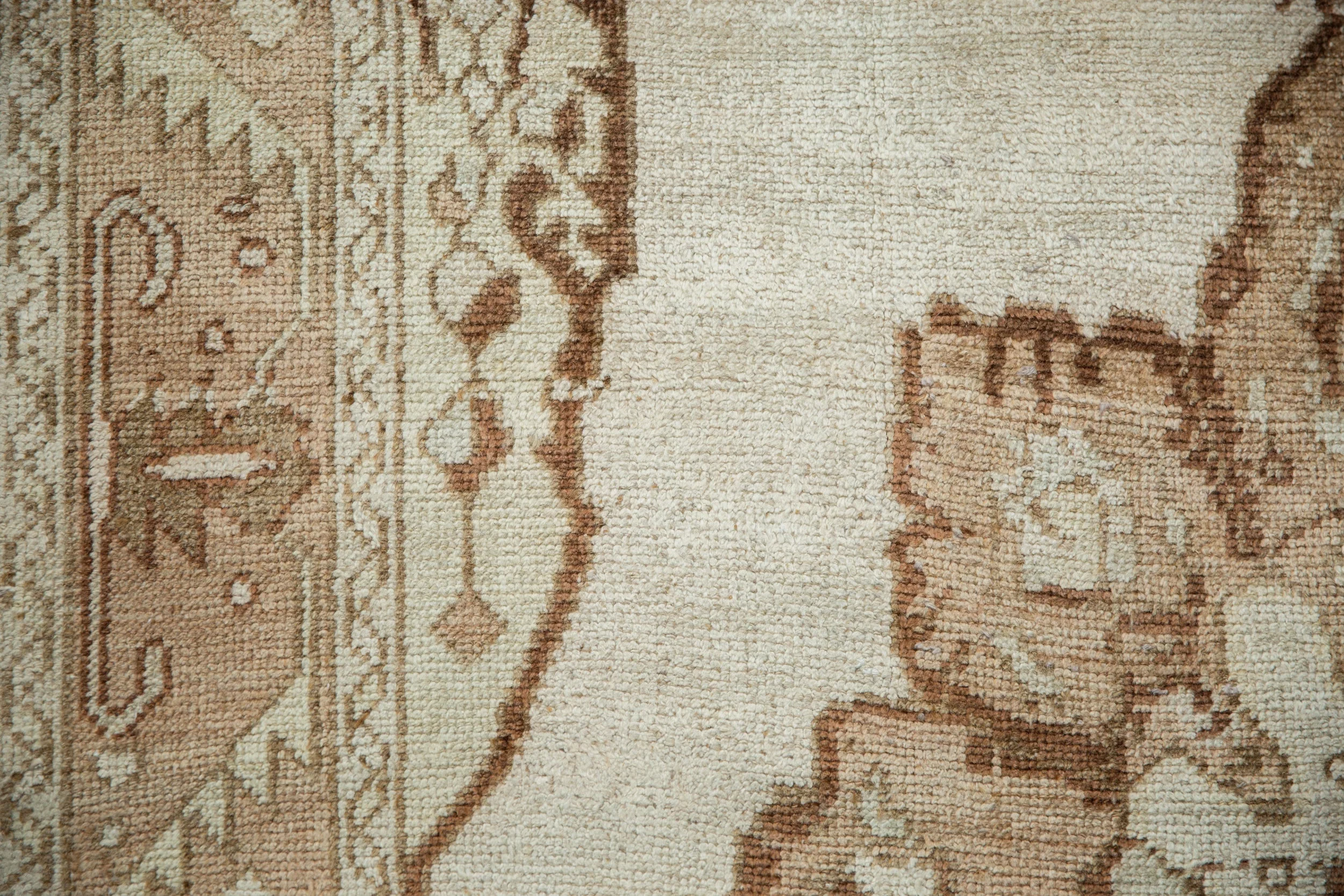 4x9 Vintage Distressed Oushak Rug Runner - Image 12