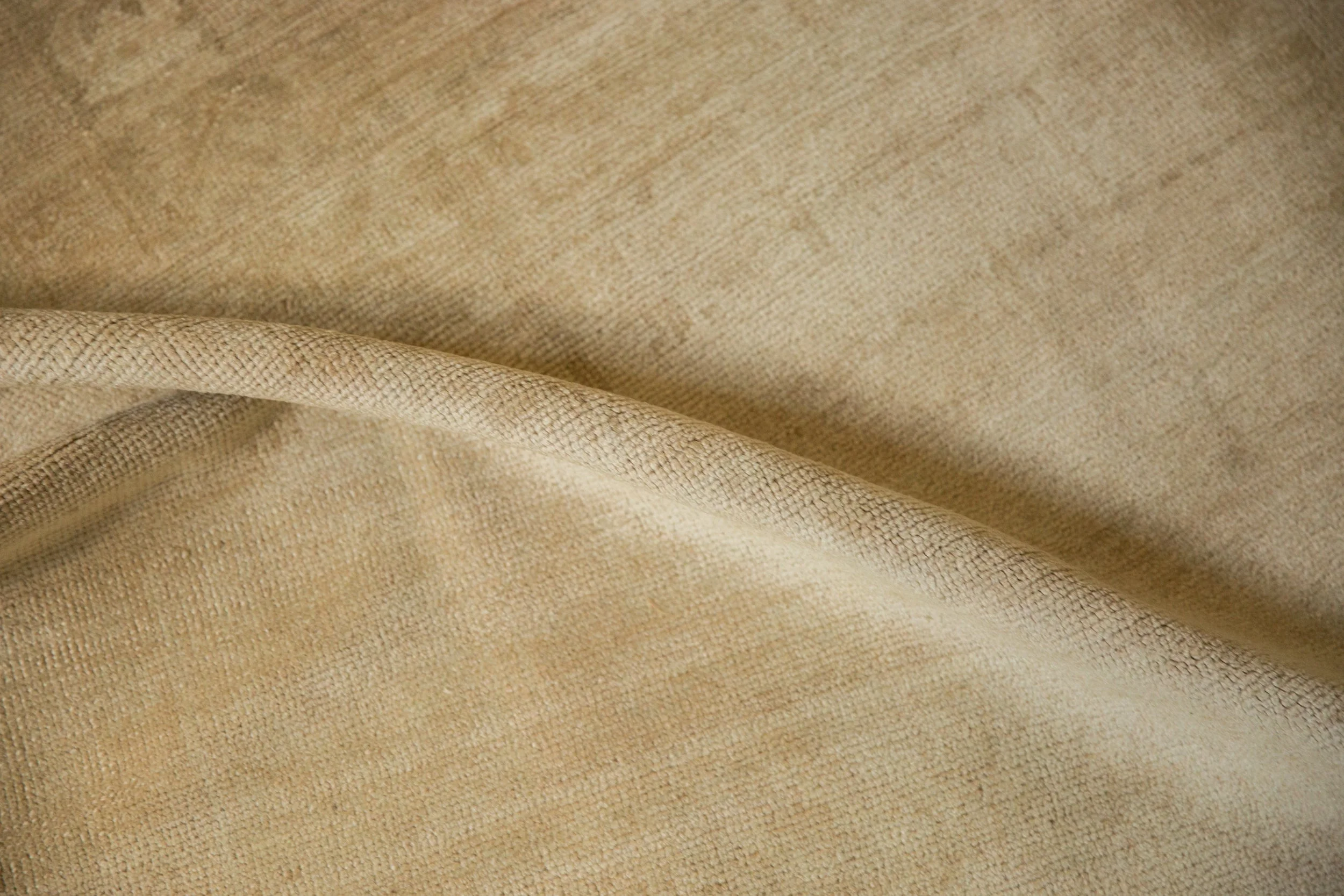 5.5x10 Vintage Distressed Oushak Carpet - Image 10