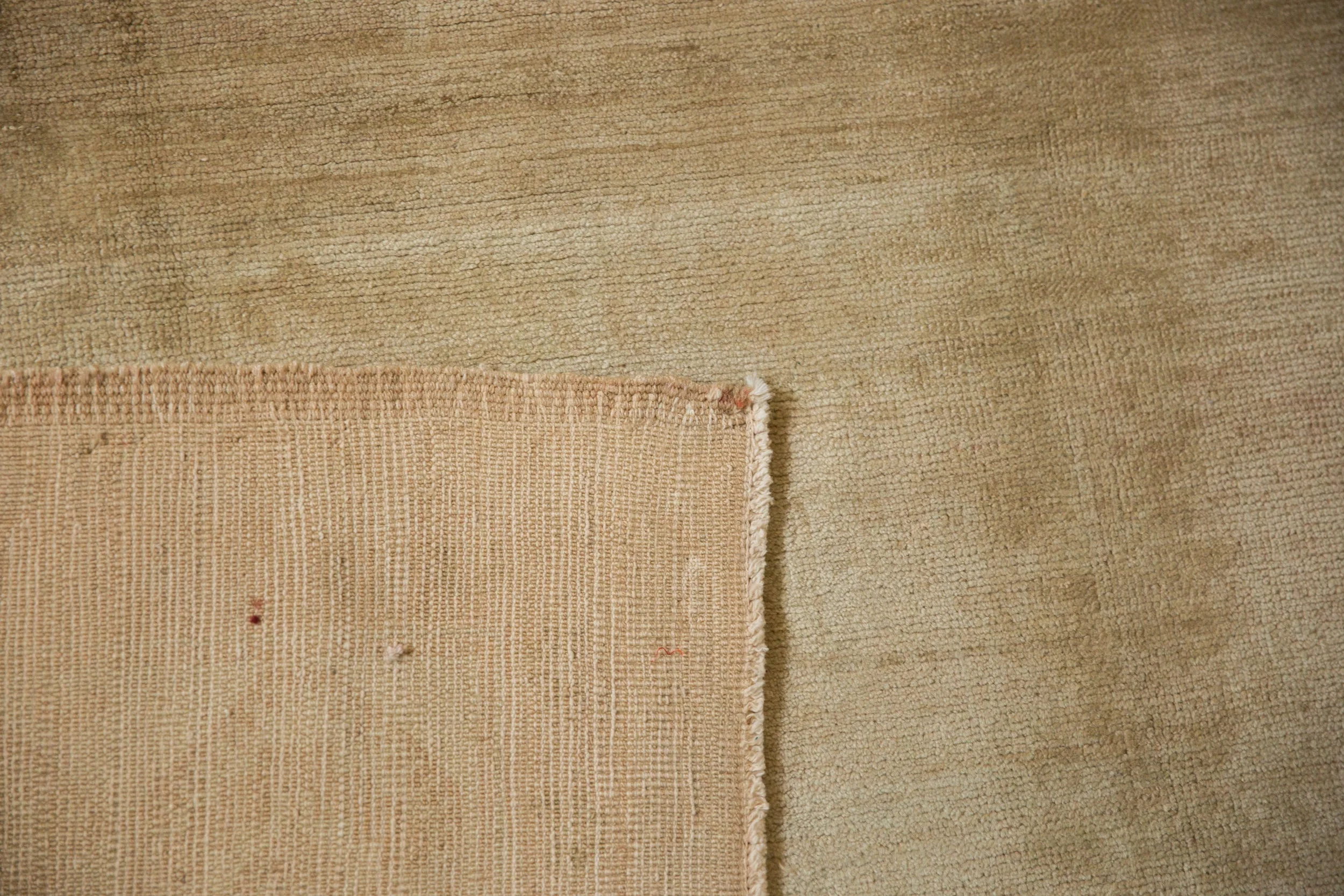 5.5x10 Vintage Distressed Oushak Carpet - Image 11
