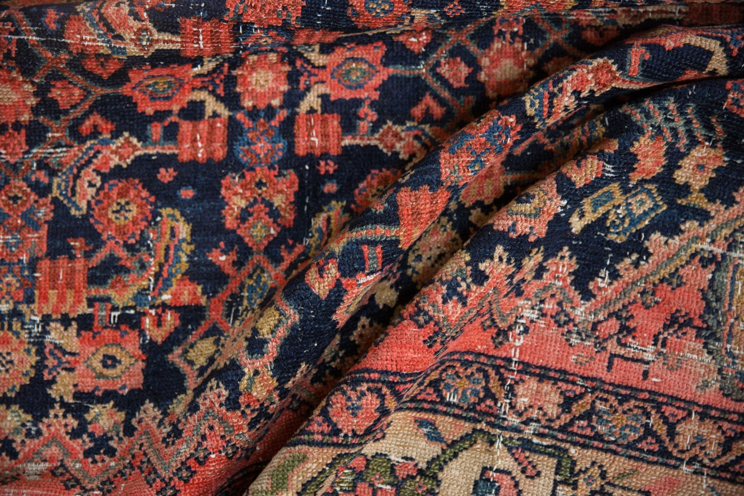 5.5x10 Vintage Malayer Carpet - Image 11