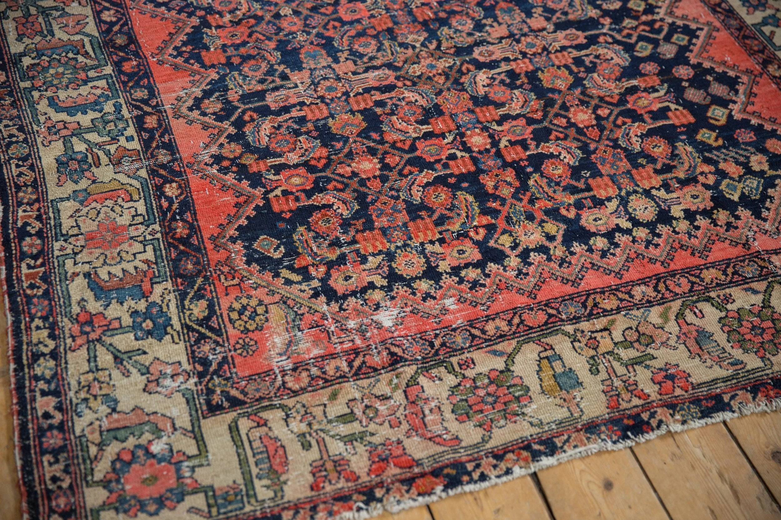 5.5x10 Vintage Malayer Carpet - Image 7