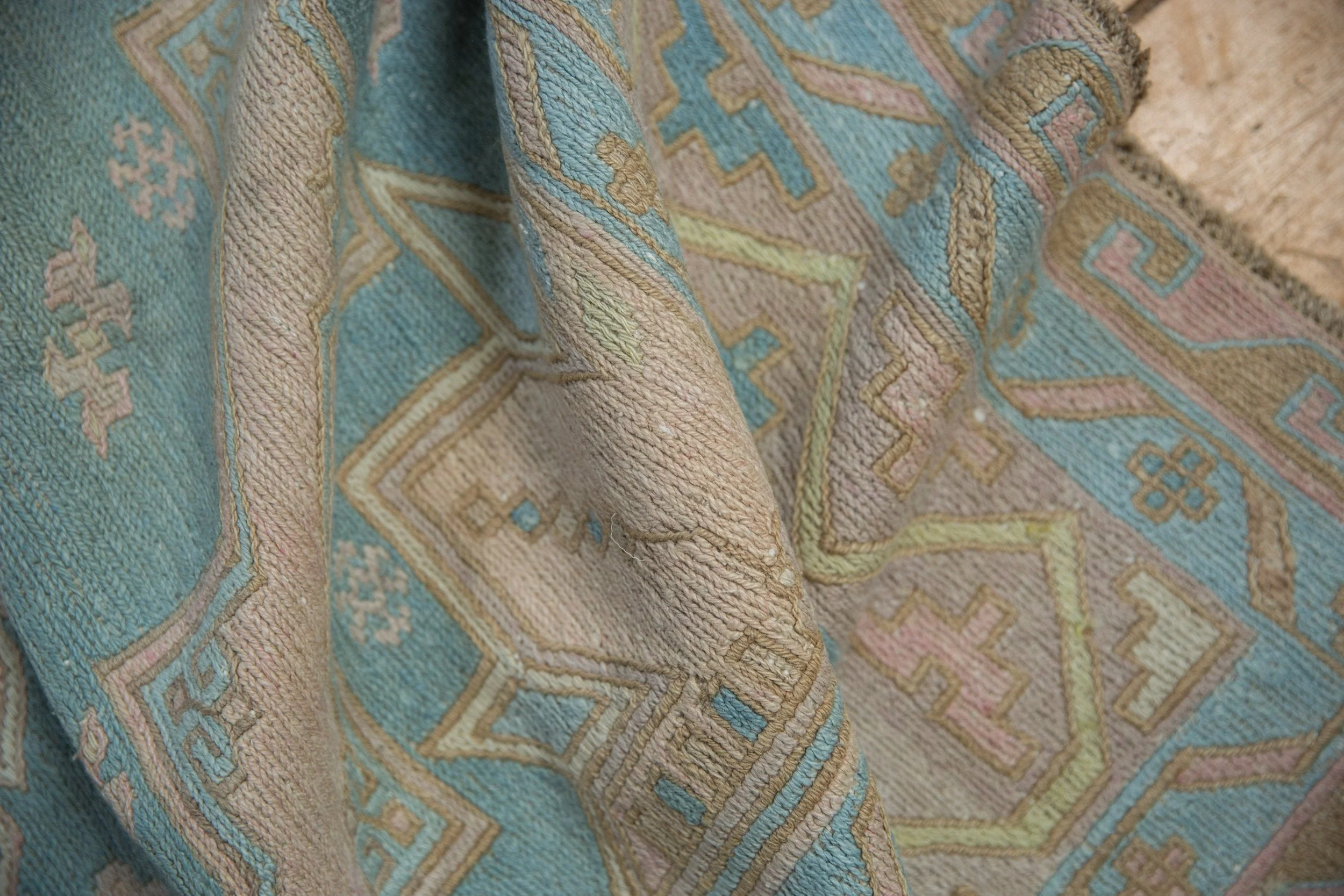 5.5x11.5 Vintage Distressed Soumac Rug Runner - Image 8