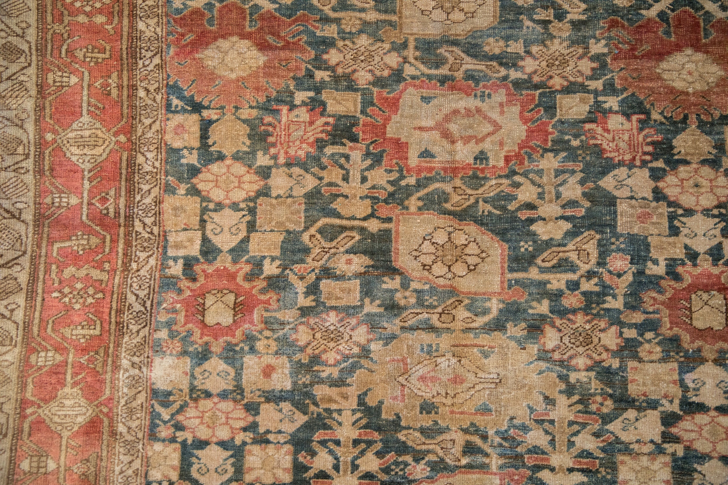 5.5x11 Antique Fine Distressed Bijar Rug Runner - Image 14