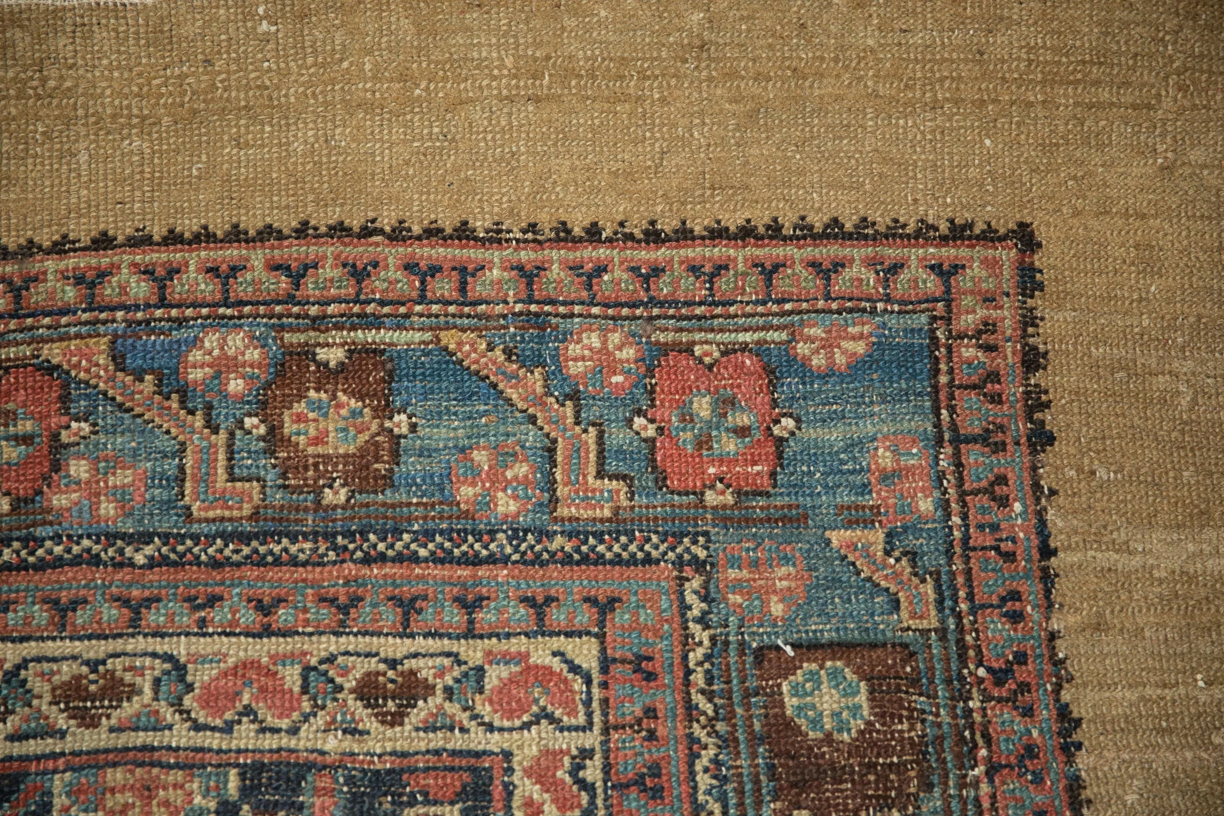 5.5x11 Antique Hamadan Rug Runner - Image 3