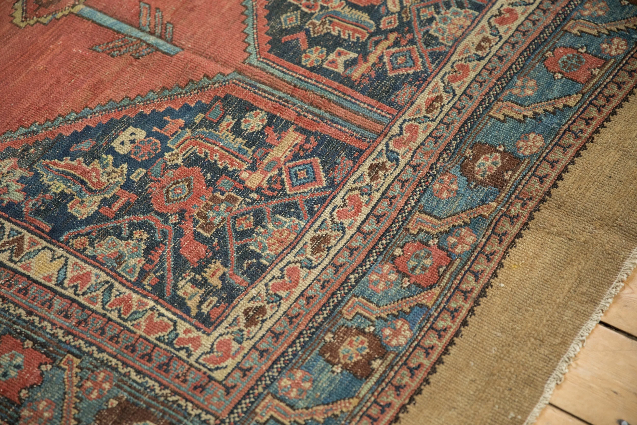 5.5x11 Antique Hamadan Rug Runner - Image 5