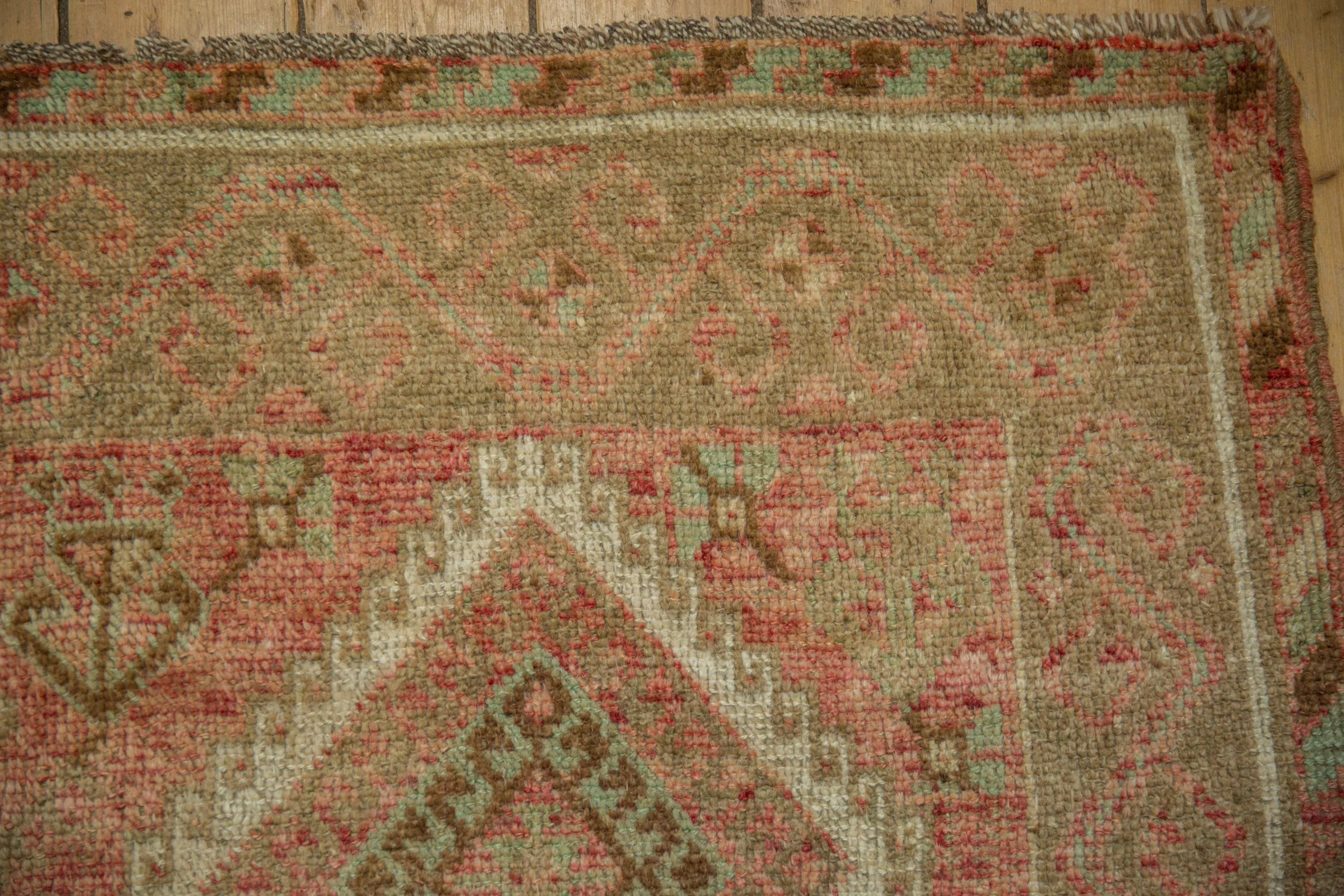 5.5x11 Vintage Distressed Kurdish Rug Runner - Image 3