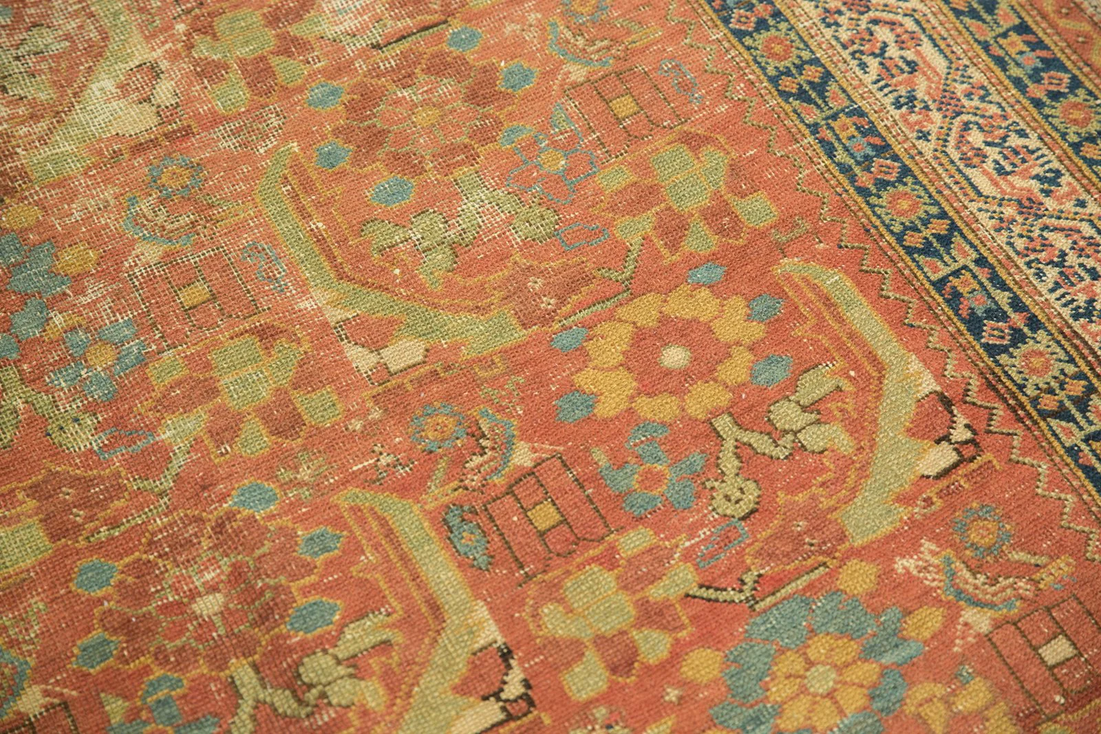 5.5x12 Antique Northwest Persian Rug Runner - Image 16
