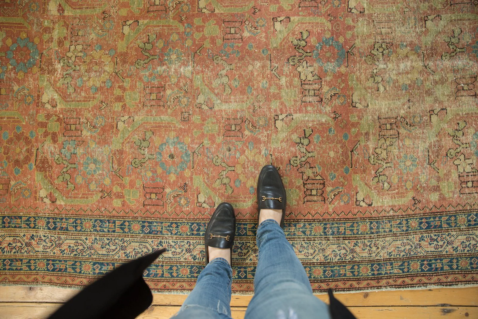 5.5x12 Antique Northwest Persian Rug Runner - Image 2