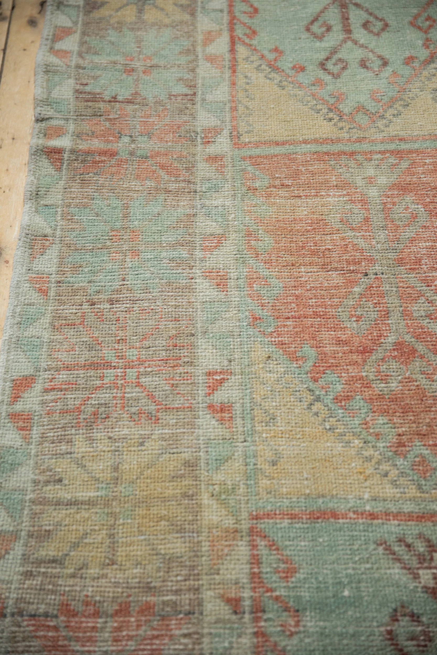 5.5x12 Vintage Distressed Oushak Rug Runner - Image 4