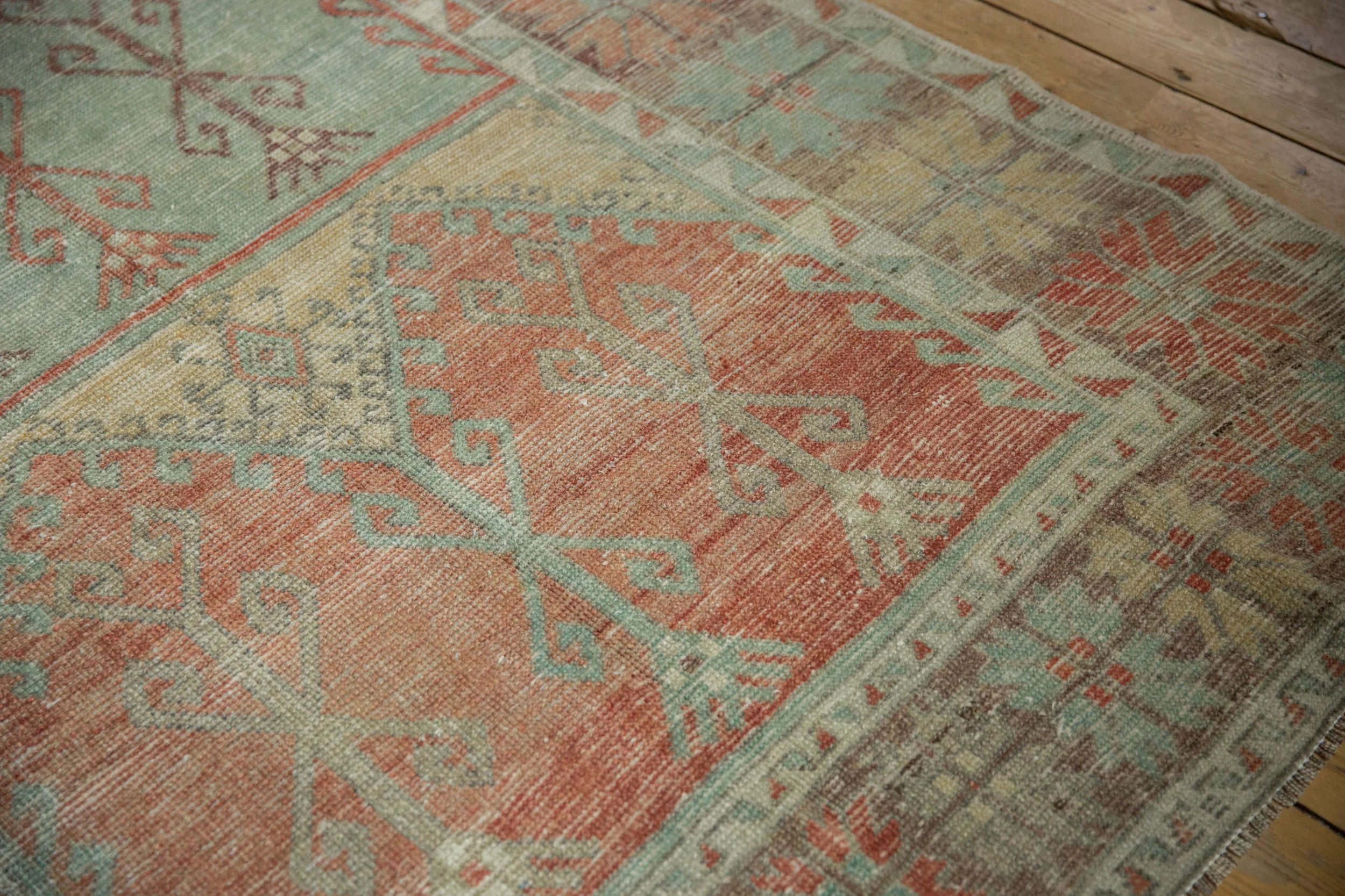5.5x12 Vintage Distressed Oushak Rug Runner - Image 6