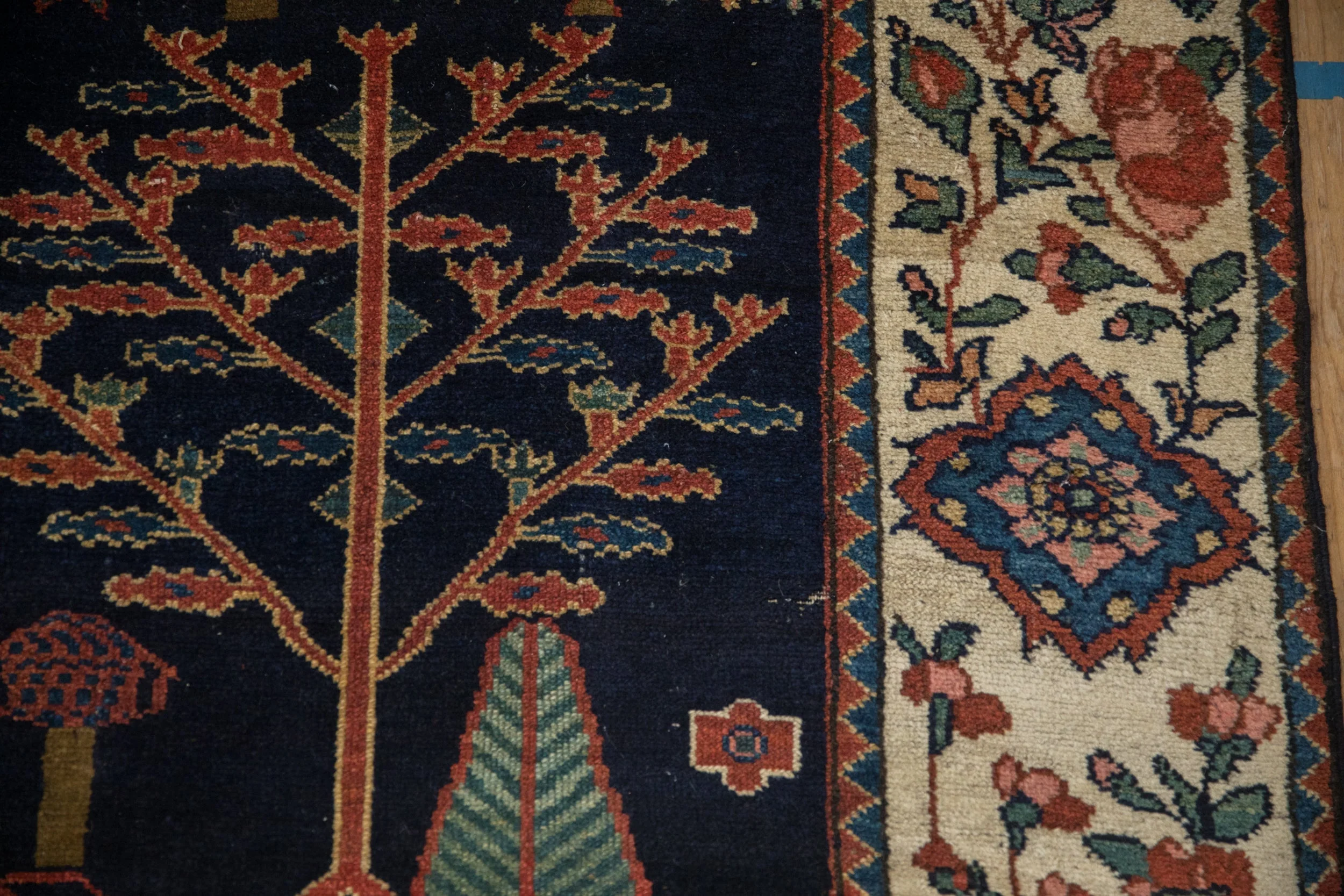 5.5x13 Vintage Baktiari Rug Runner - Image 3