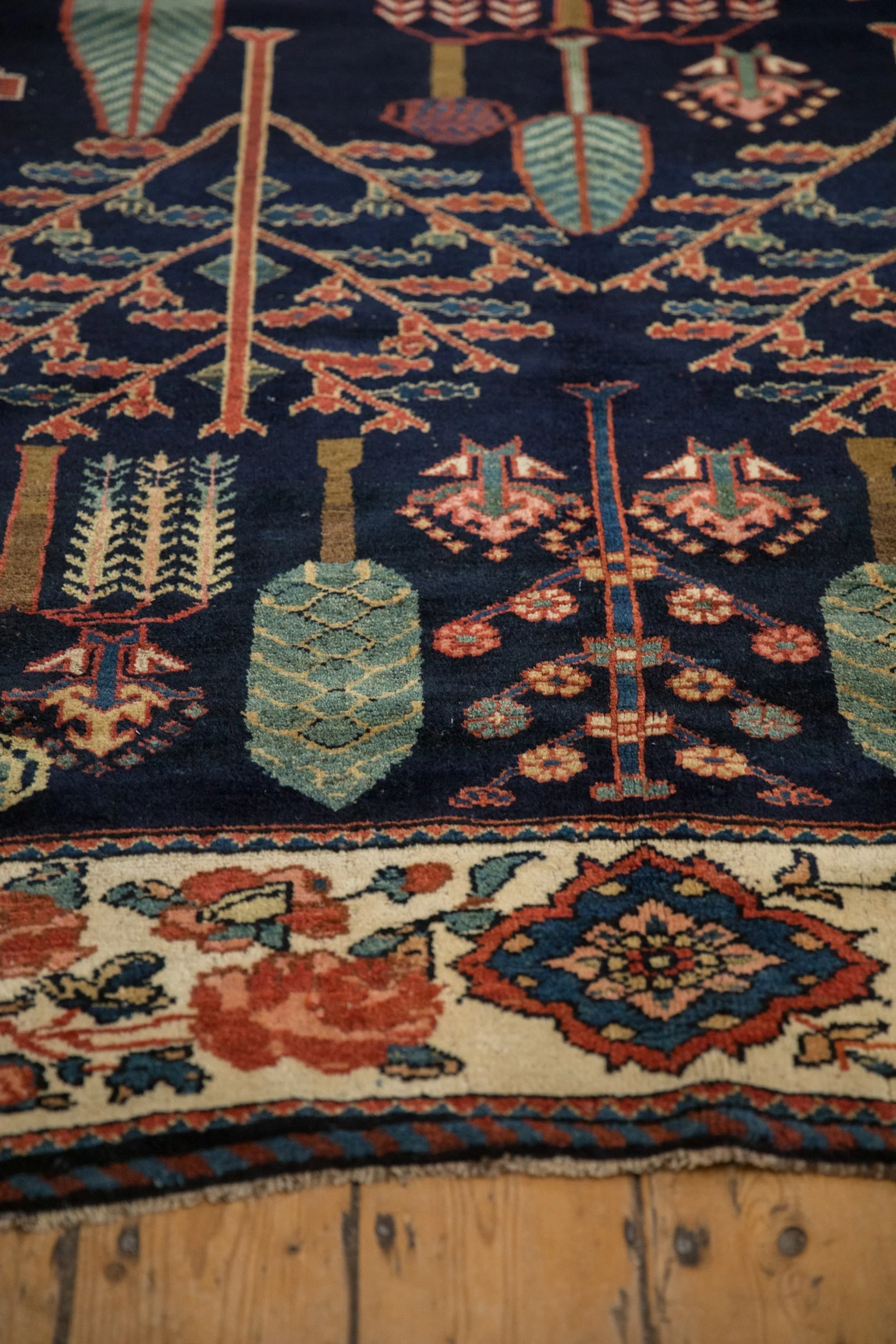 5.5x13 Vintage Baktiari Rug Runner - Image 5