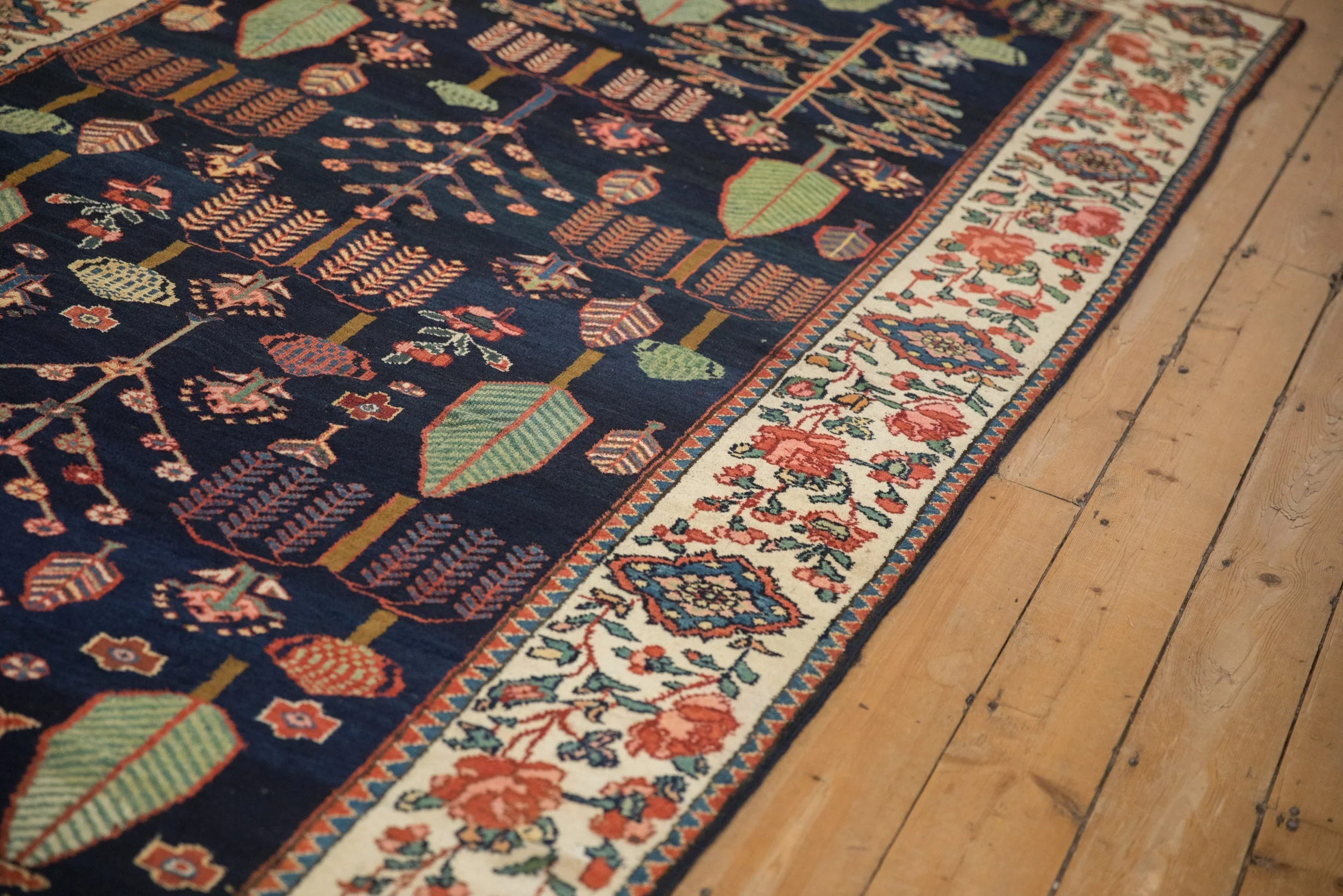 5.5x13 Vintage Baktiari Rug Runner - Image 7