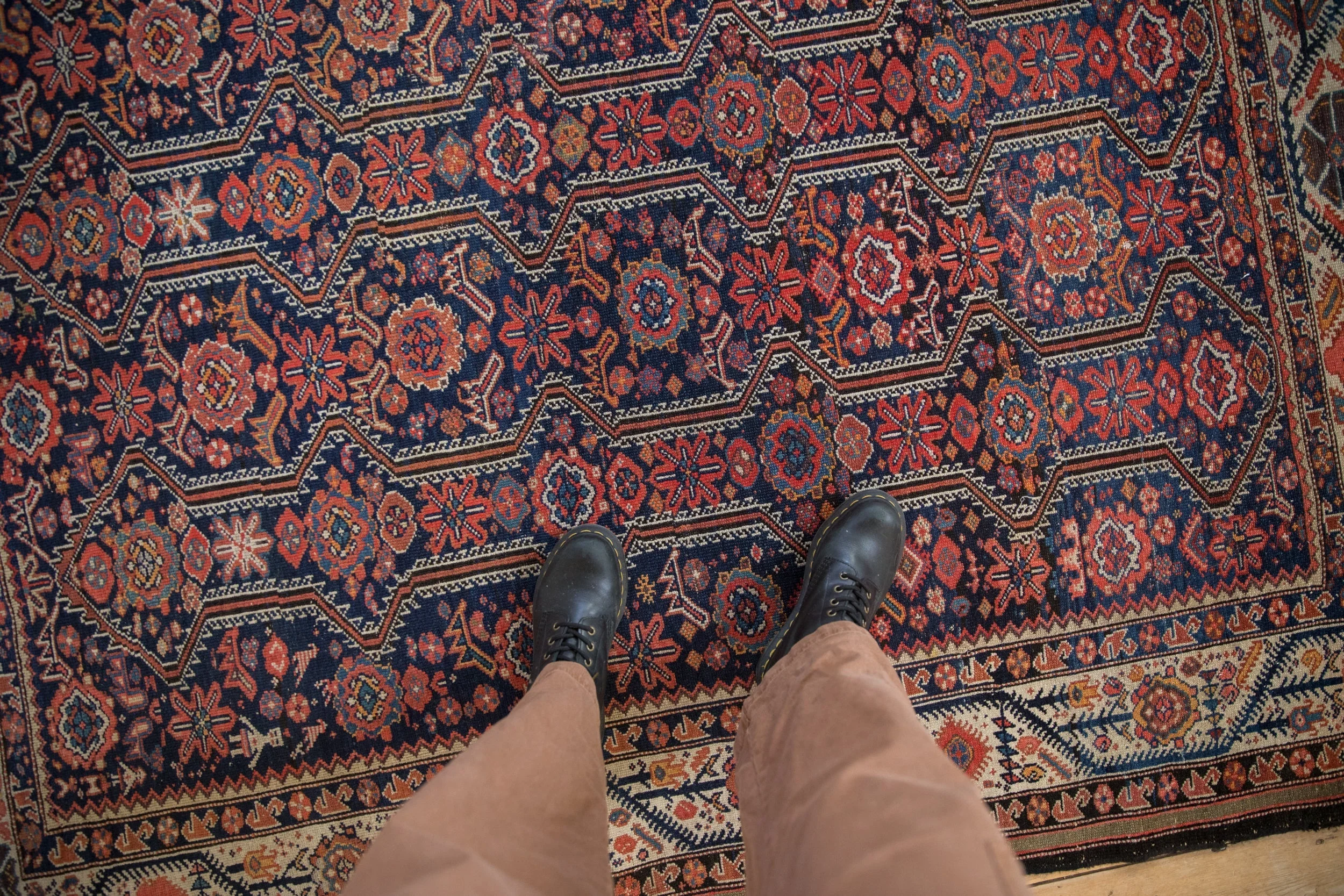 5.5x6.5 Antique Fine Malayer Carpet - Image 2