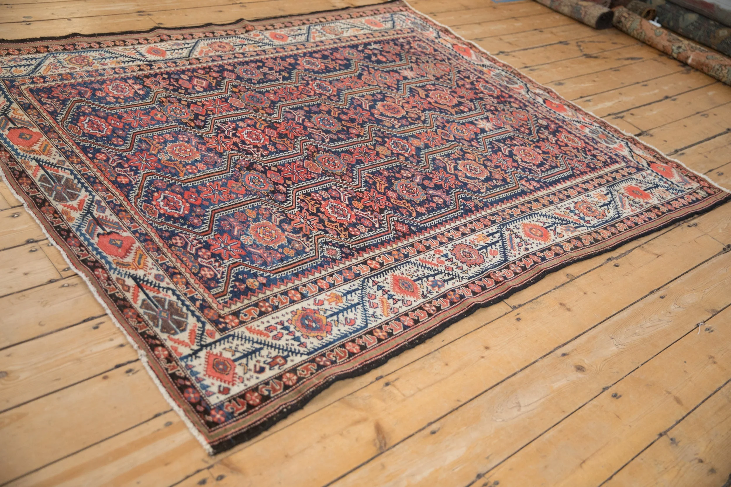 5.5x6.5 Antique Fine Malayer Carpet - Image 6