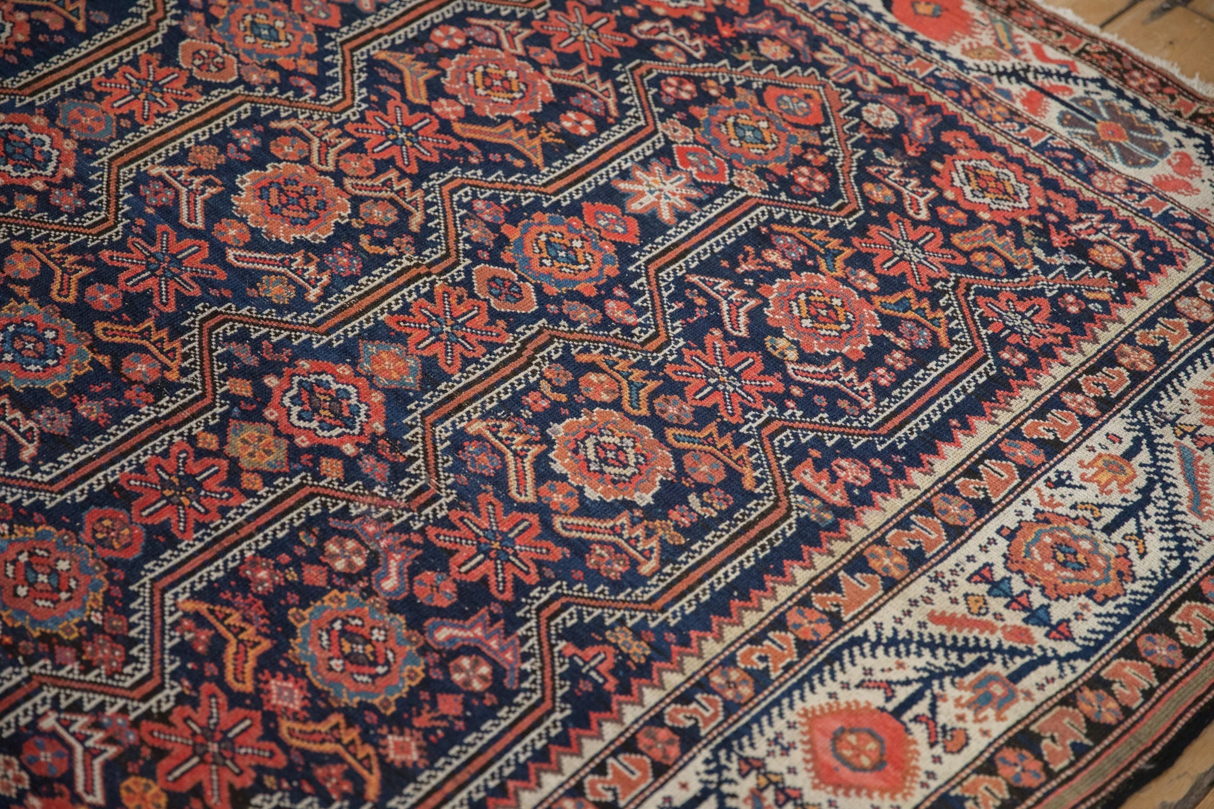 5.5x6.5 Antique Fine Malayer Carpet - Image 7