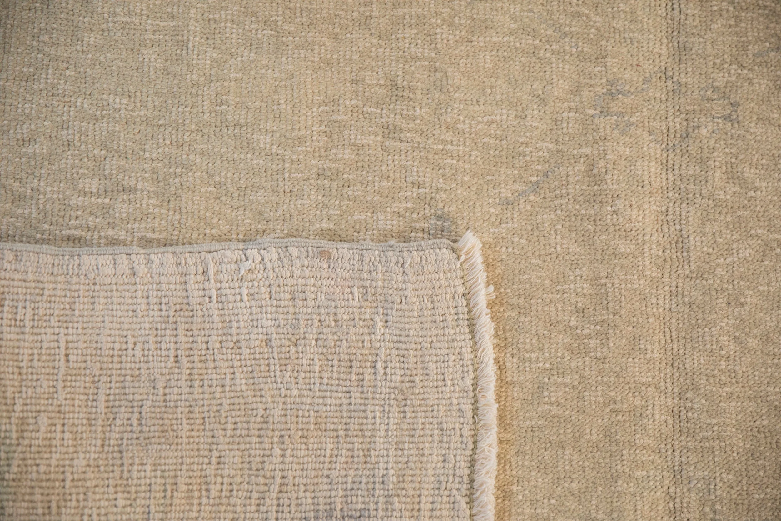 5.5x6.5 Vintage Distressed Oushak Carpet - Image 10