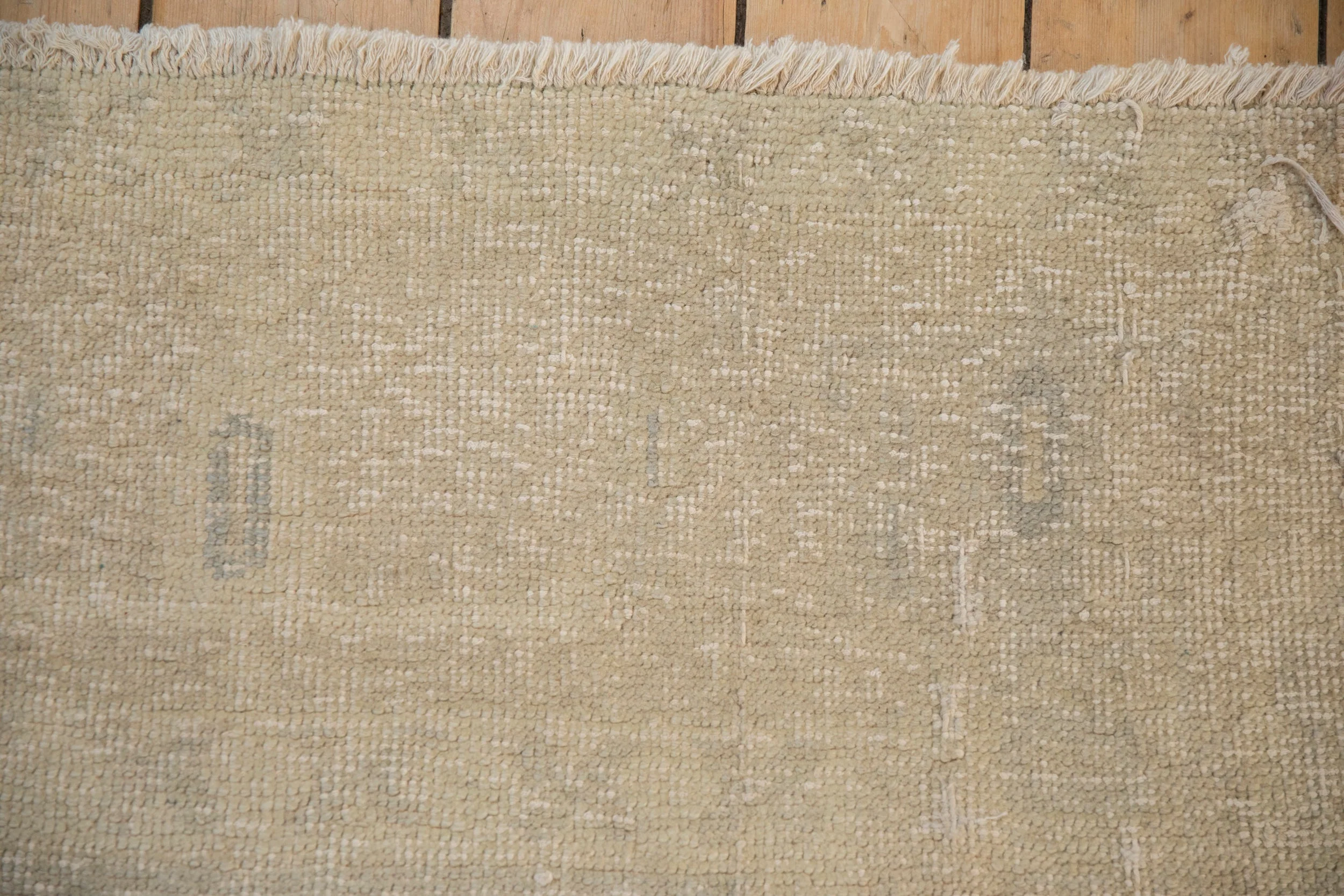 5.5x6.5 Vintage Distressed Oushak Carpet - Image 3