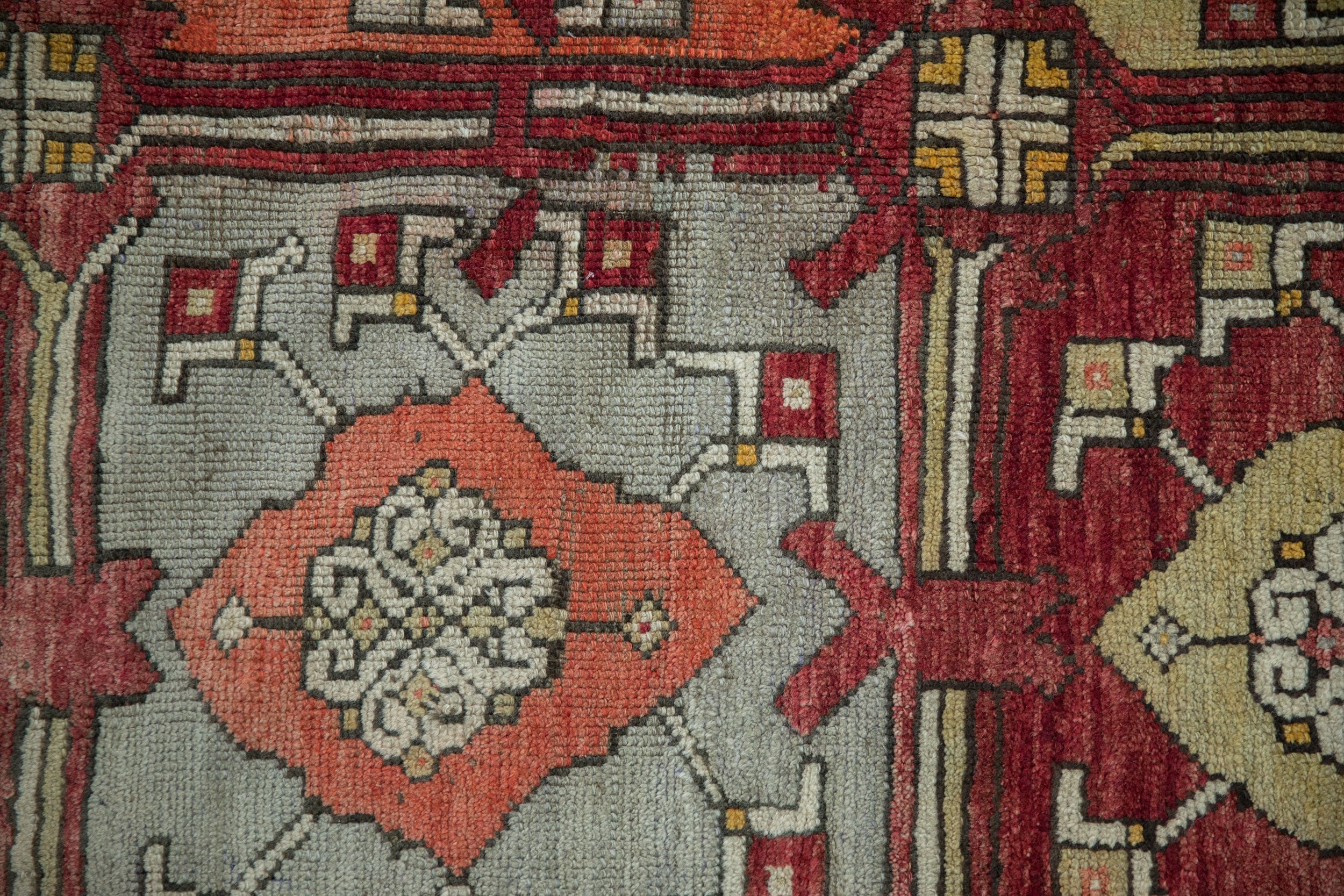 5.5x6.5 Vintage Oushak Carpet - Image 3