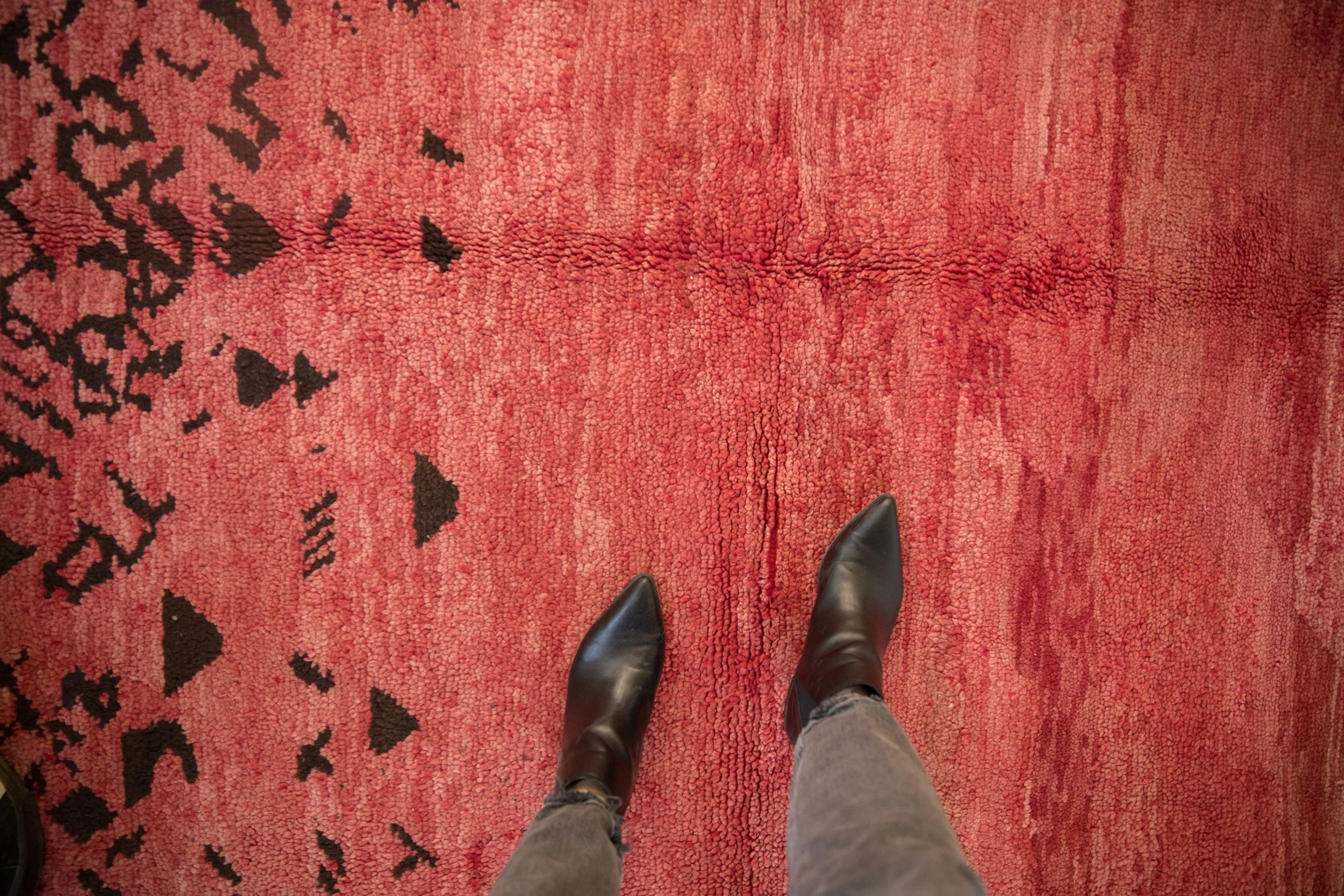 5.5x7 Vintage Moroccan Carpet - Image 2