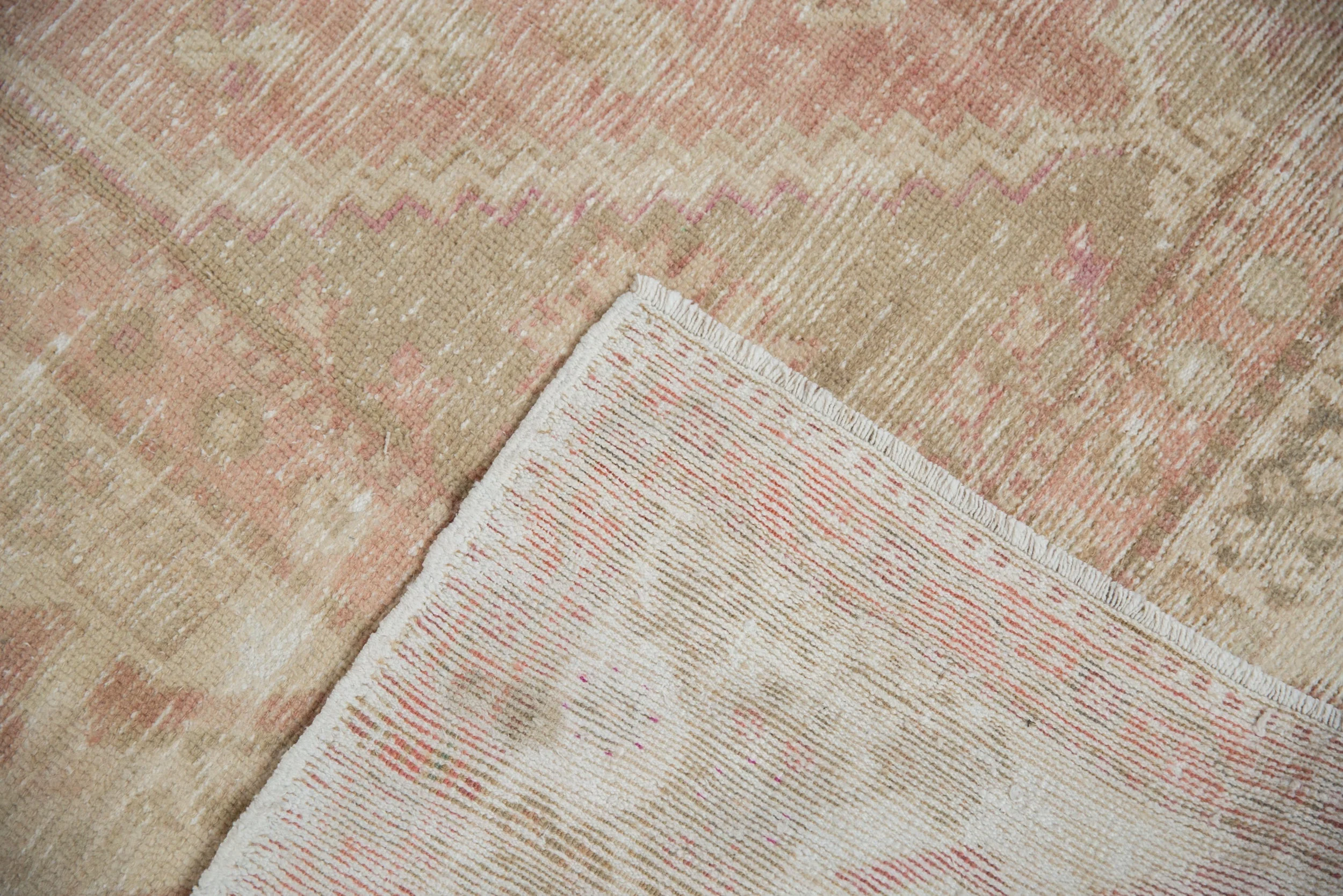 5.5x8.5 Vintage Distressed Oushak Carpet - Image 10