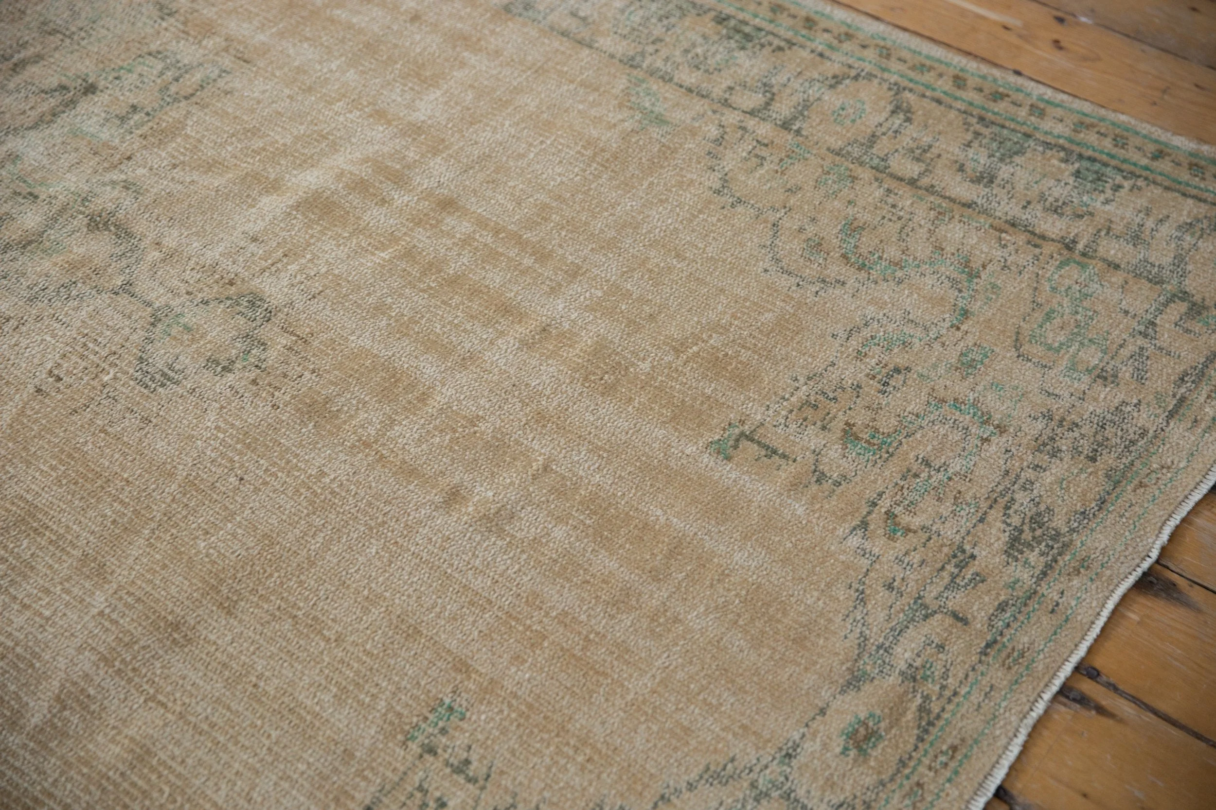 5.5x8.5 Vintage Distressed Oushak Carpet - Image 8